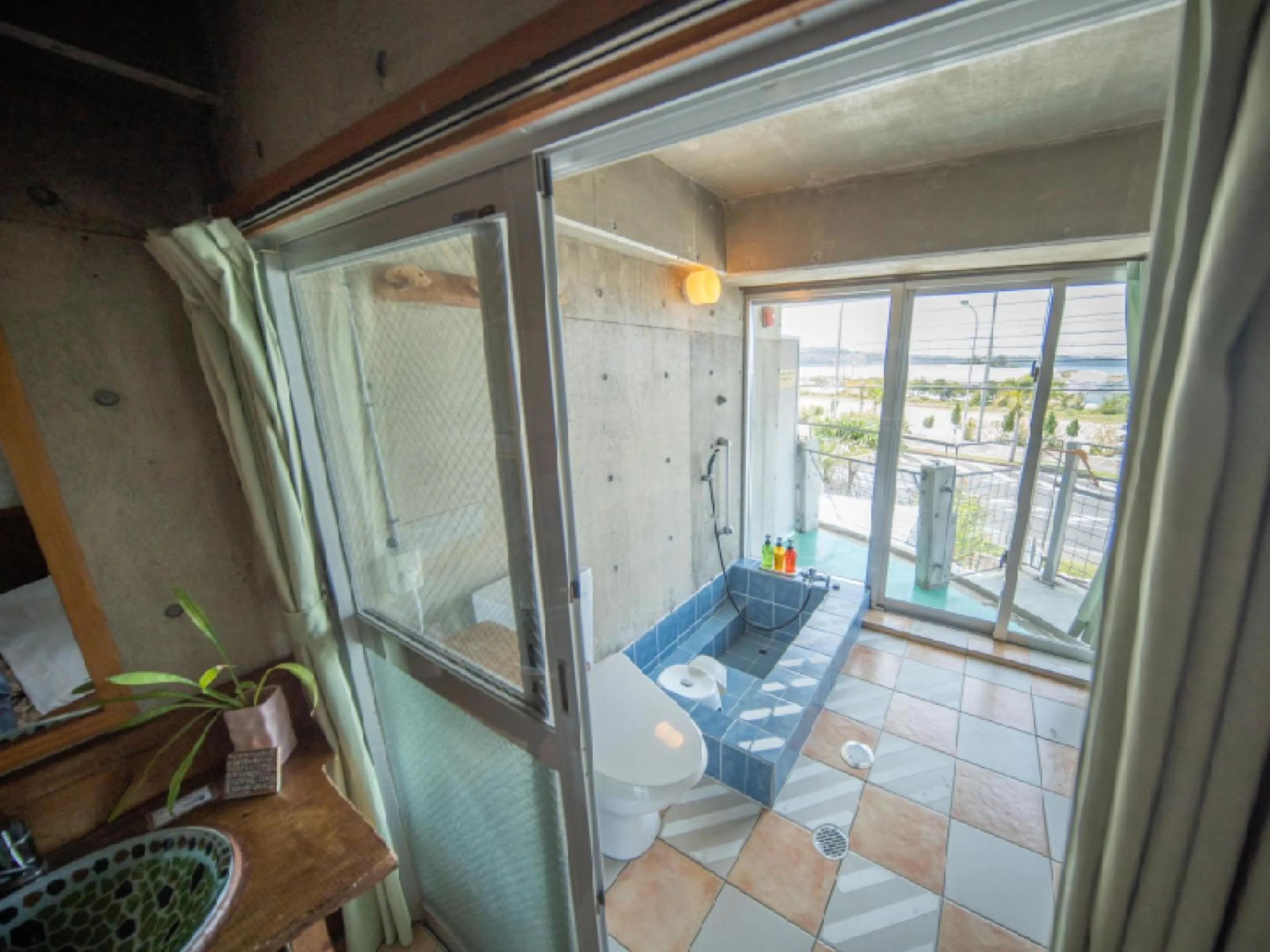 Bathroom in Buzz Resort