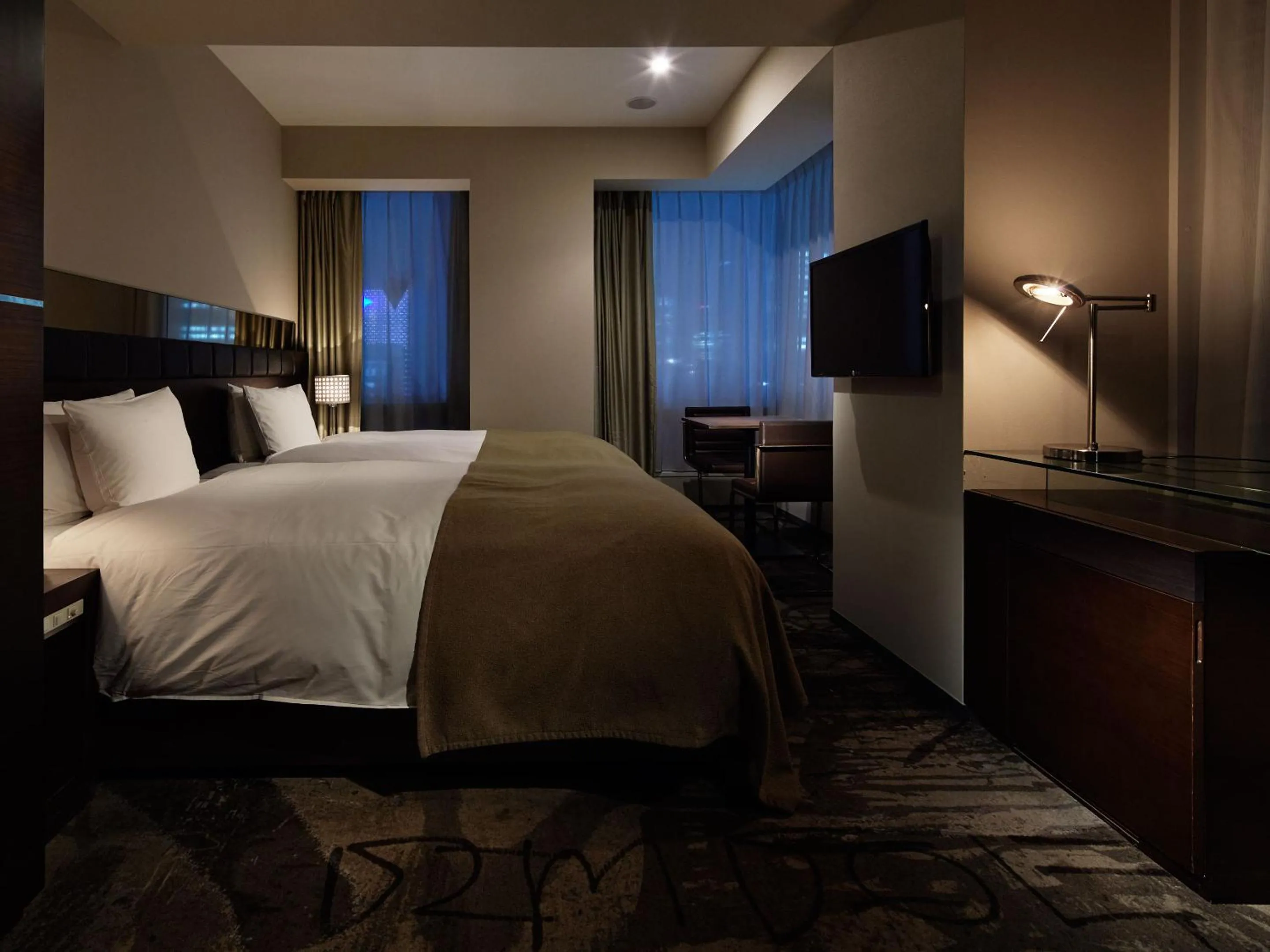 Photo of the whole room, Bed in Akasaka Granbell Hotel