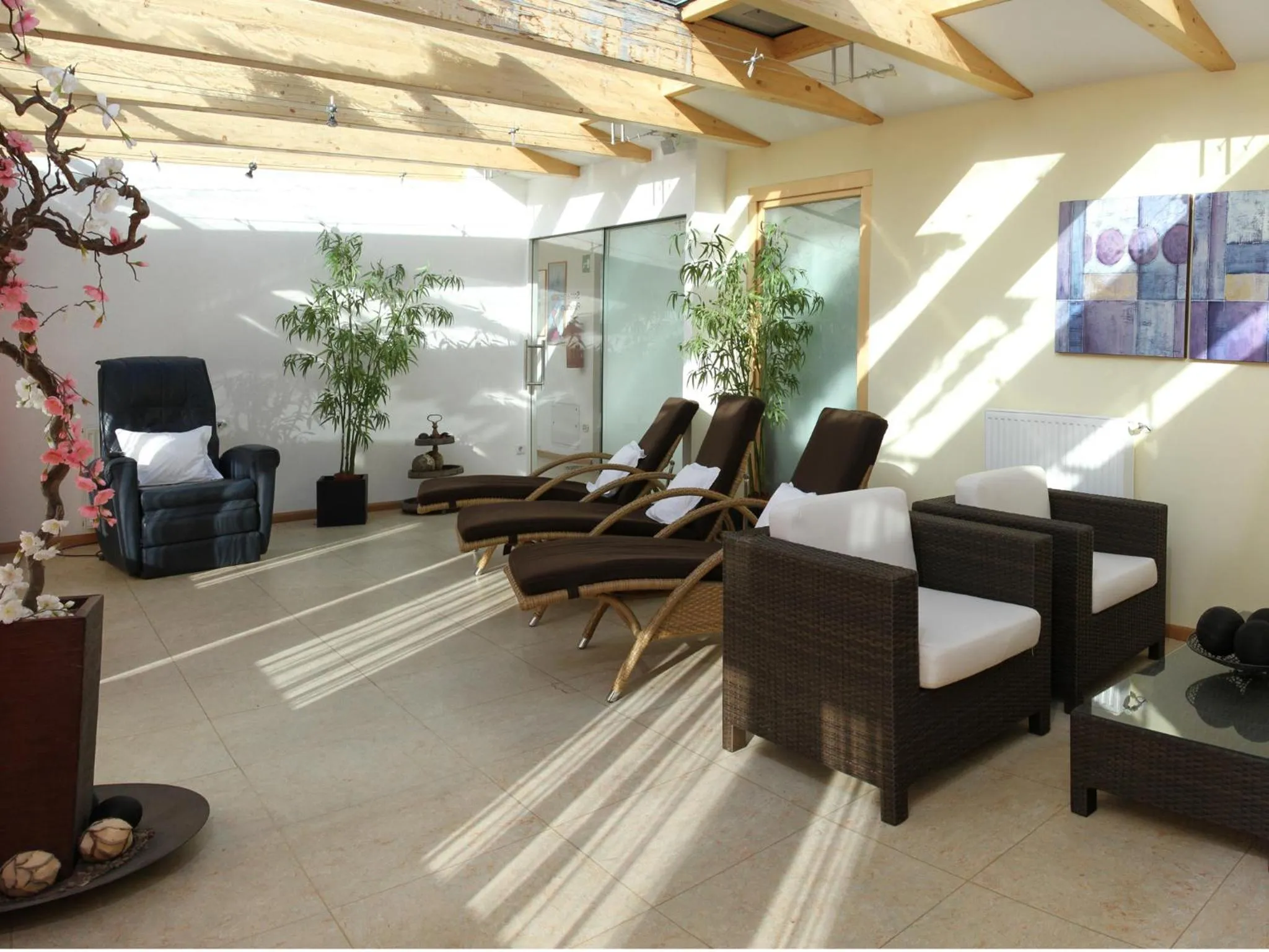 Seating area in Residence Sonneck