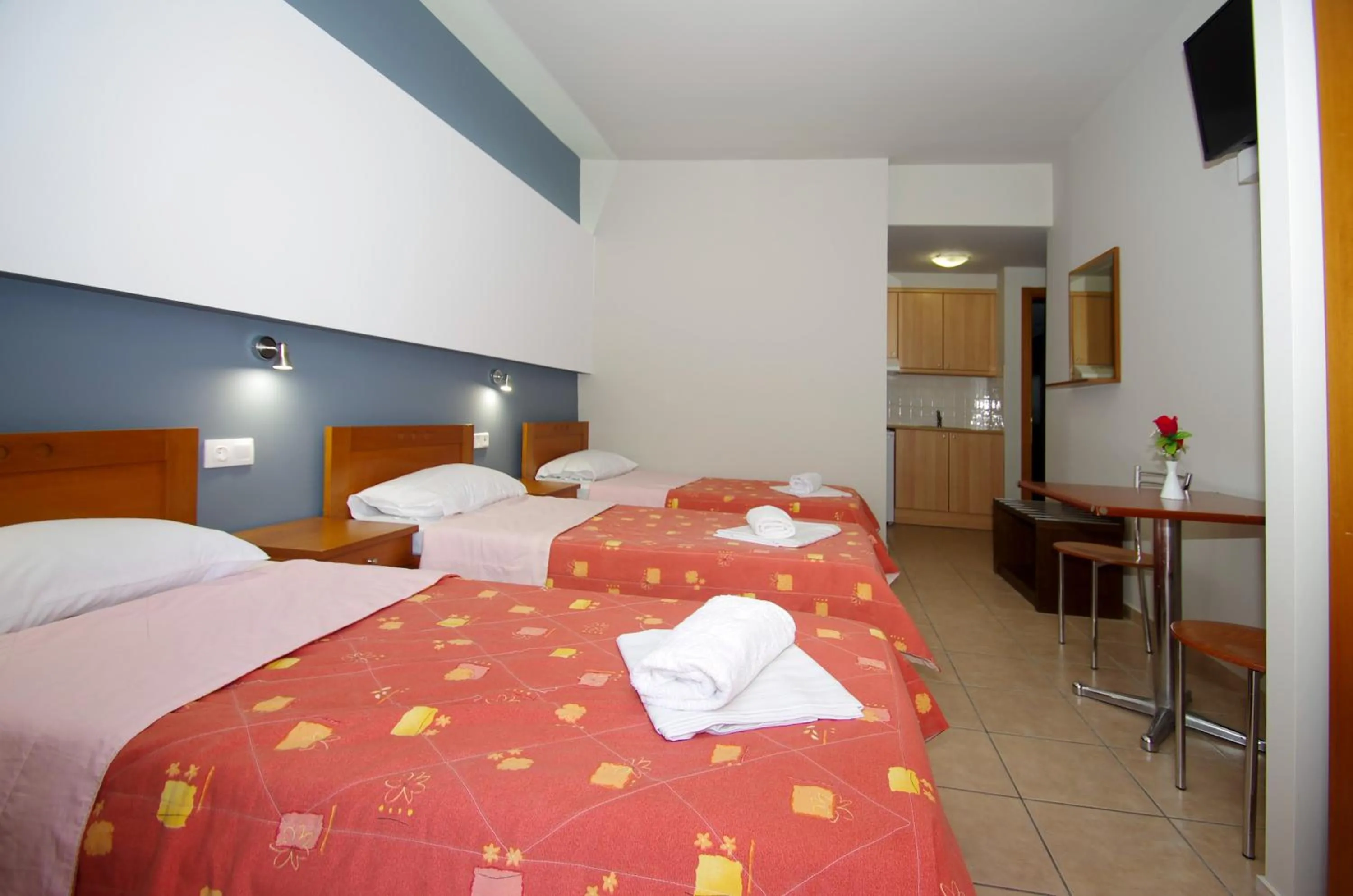 Bedroom, Bed in Hotel Rodon