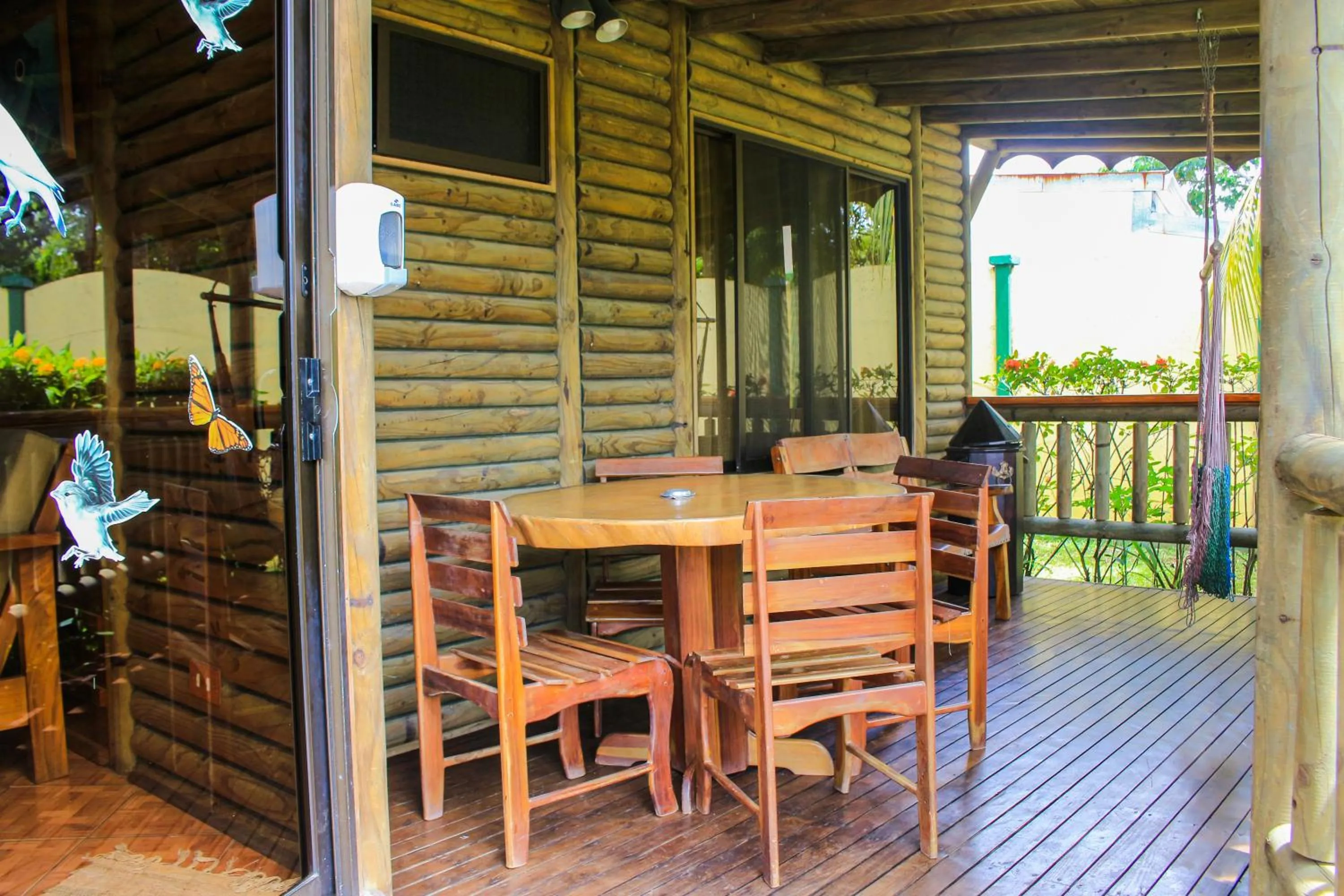 Balcony/Terrace in Bungalows Ballena
