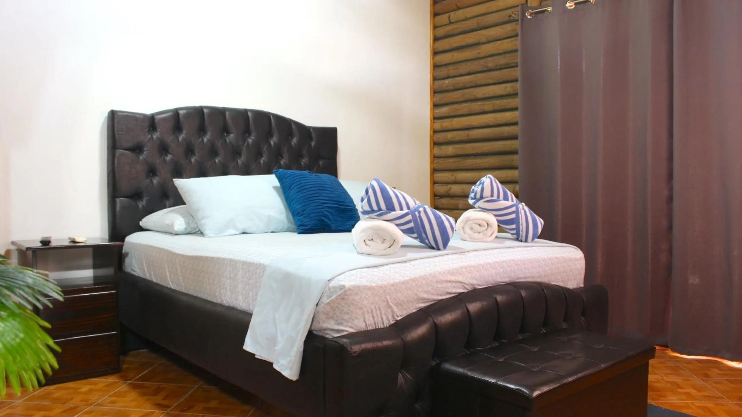 Bed in Bungalows Ballena