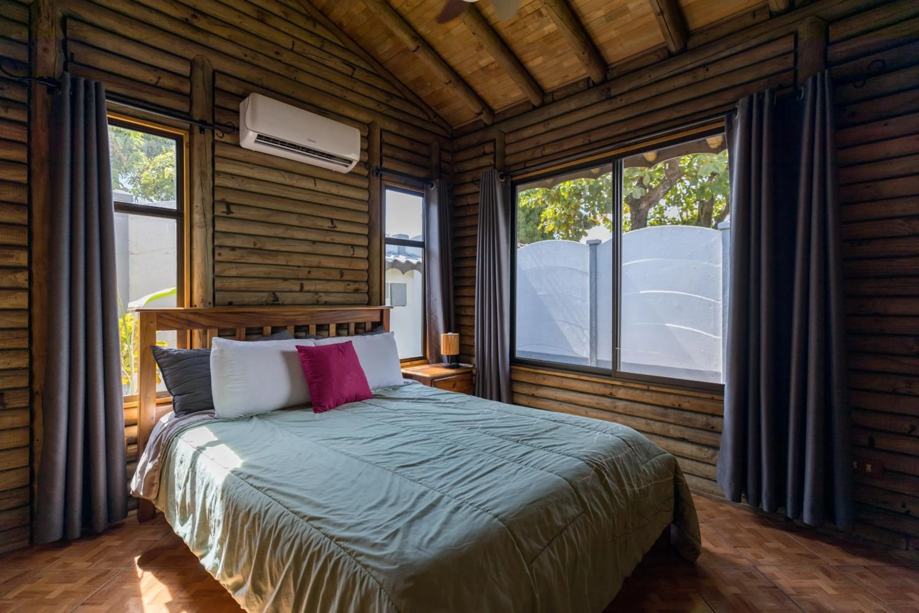 Bed in Bungalows Ballena