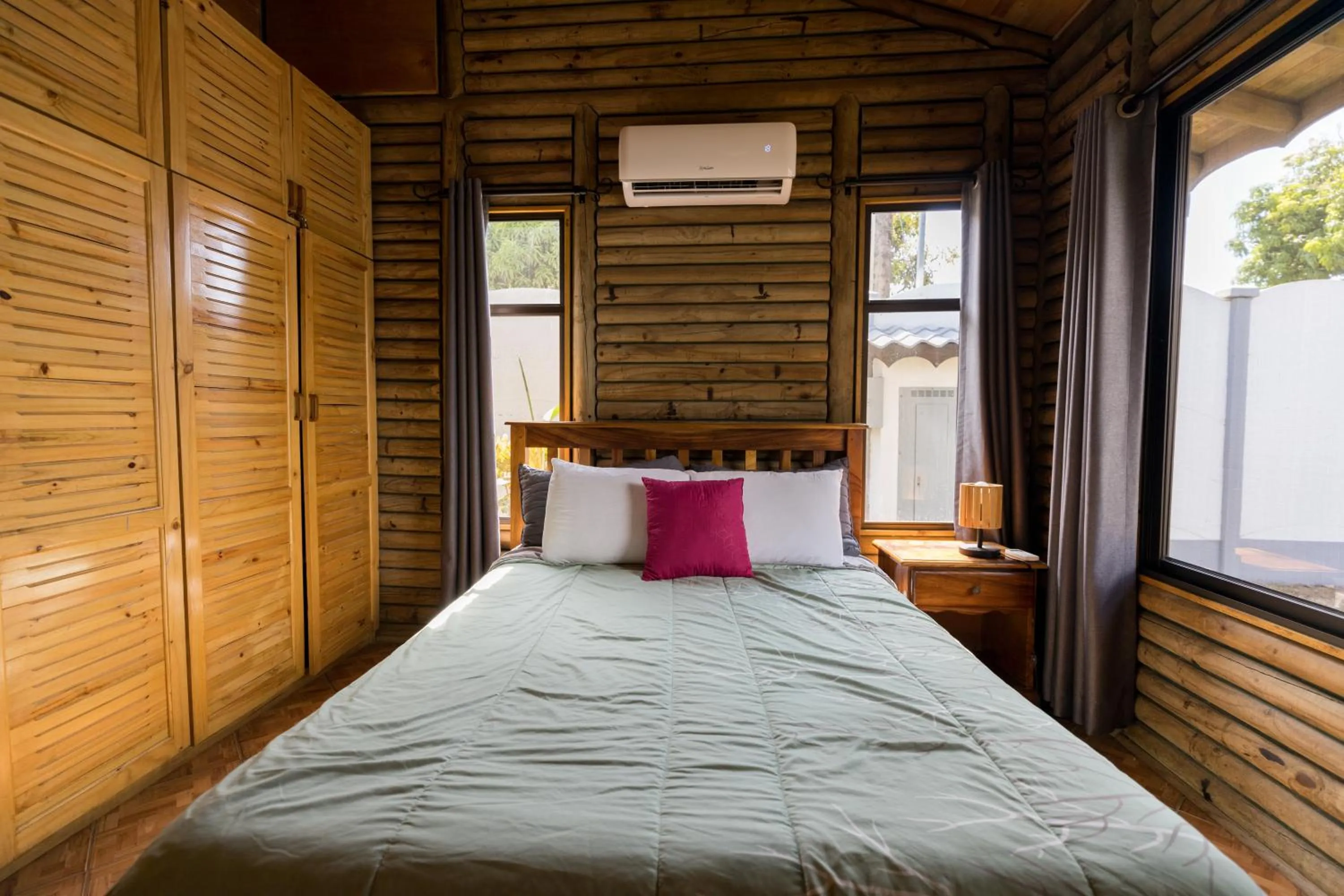 Bed in Bungalows Ballena