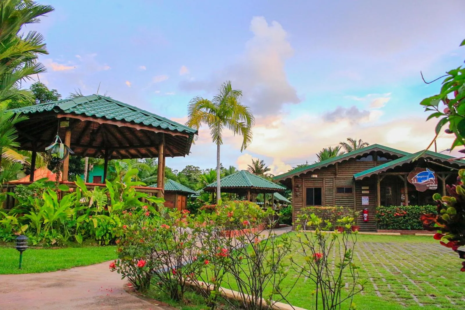 Lobby or reception in Bungalows Ballena