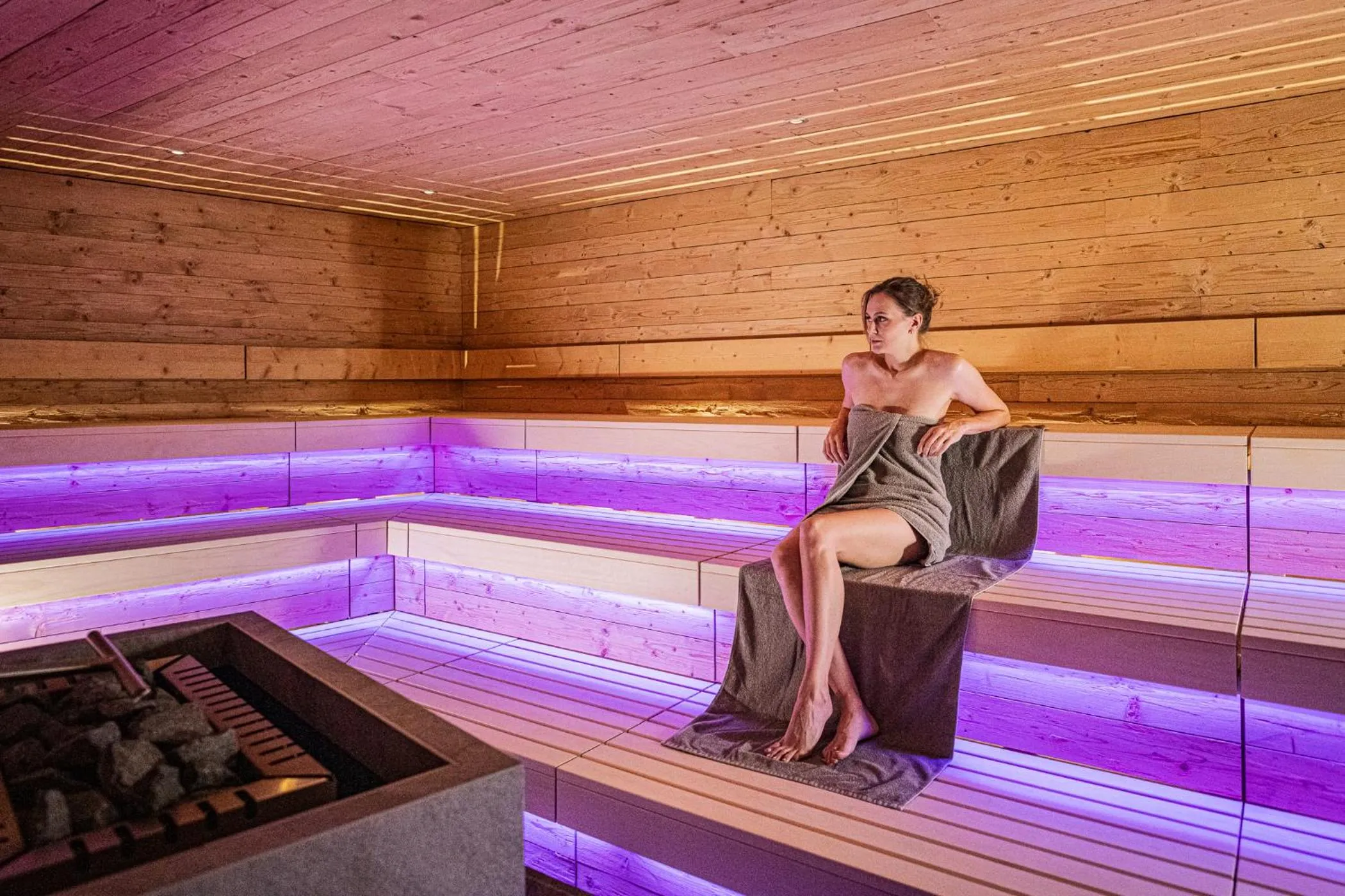 Sauna in Hotel Anewandter