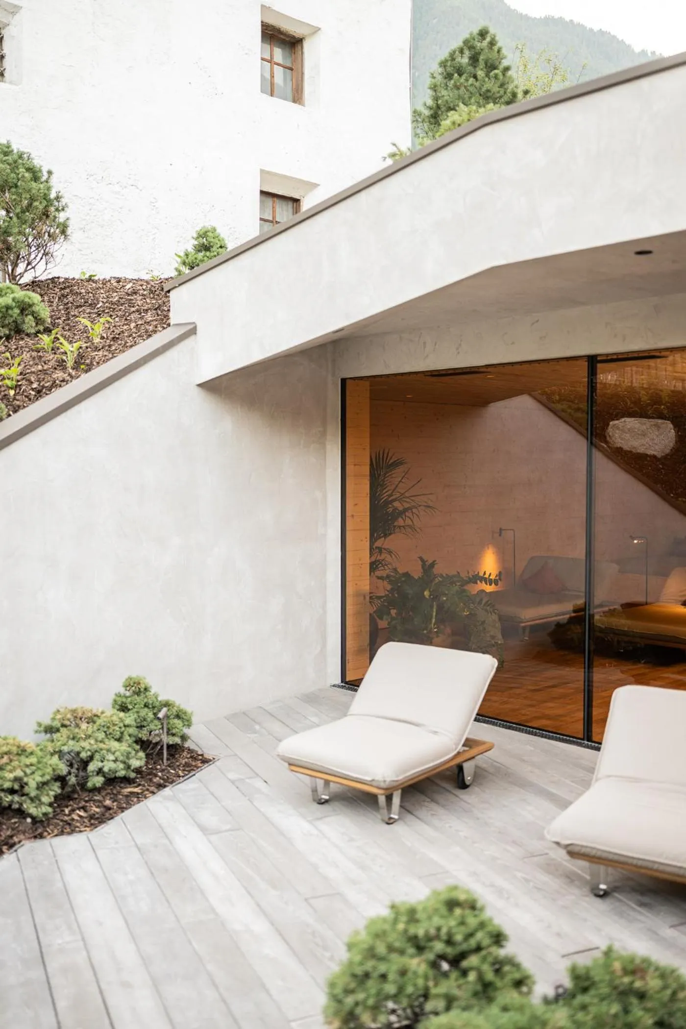 Garden in Hotel Anewandter