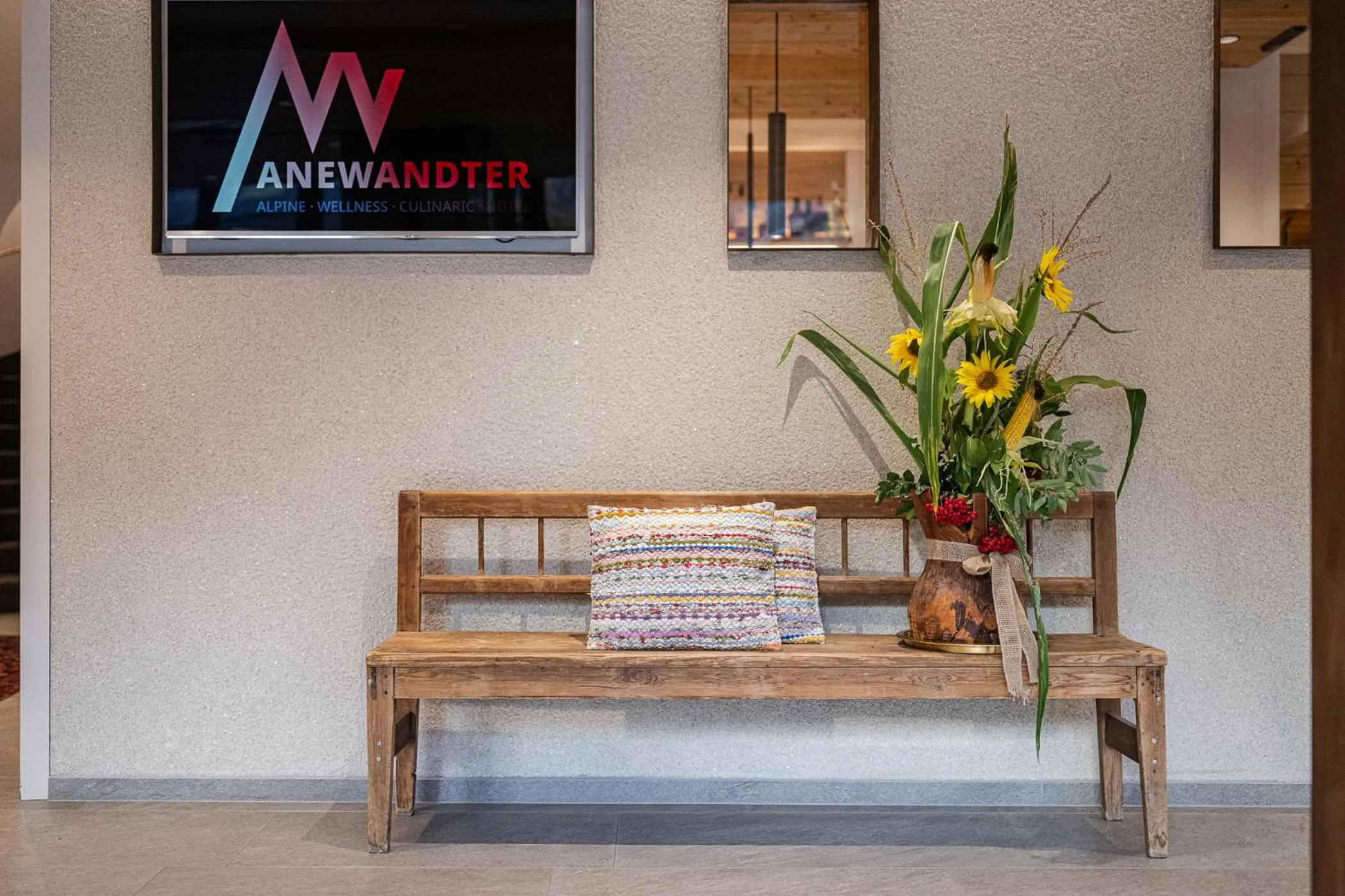 Lobby or reception in Hotel Anewandter