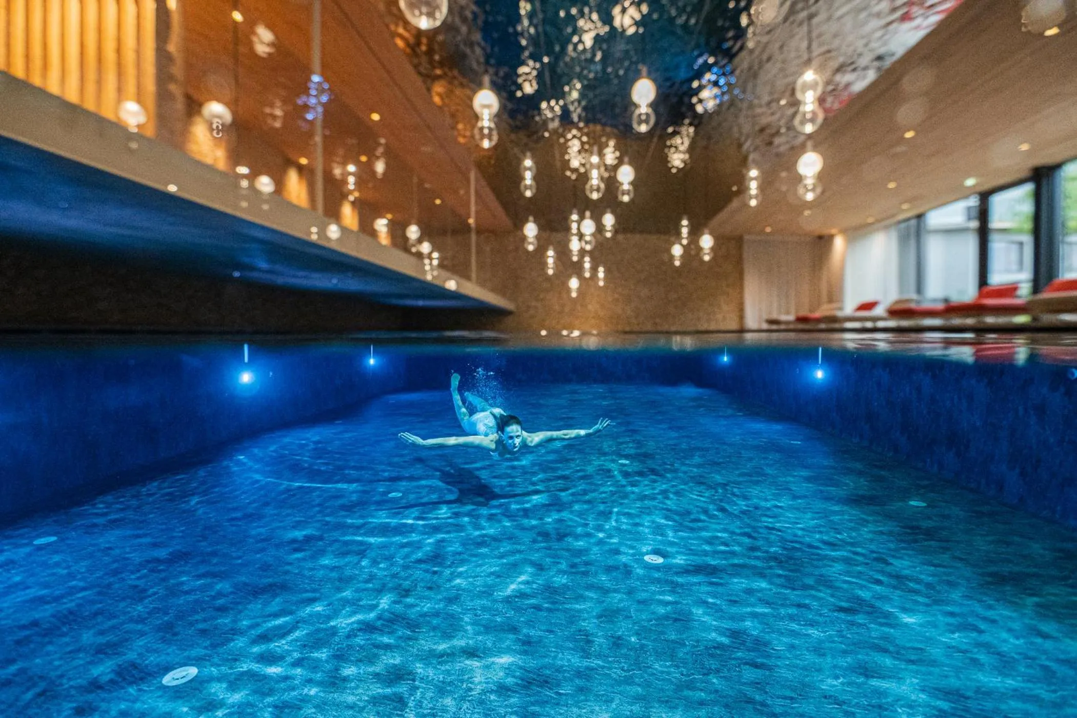 Swimming pool in Hotel Anewandter