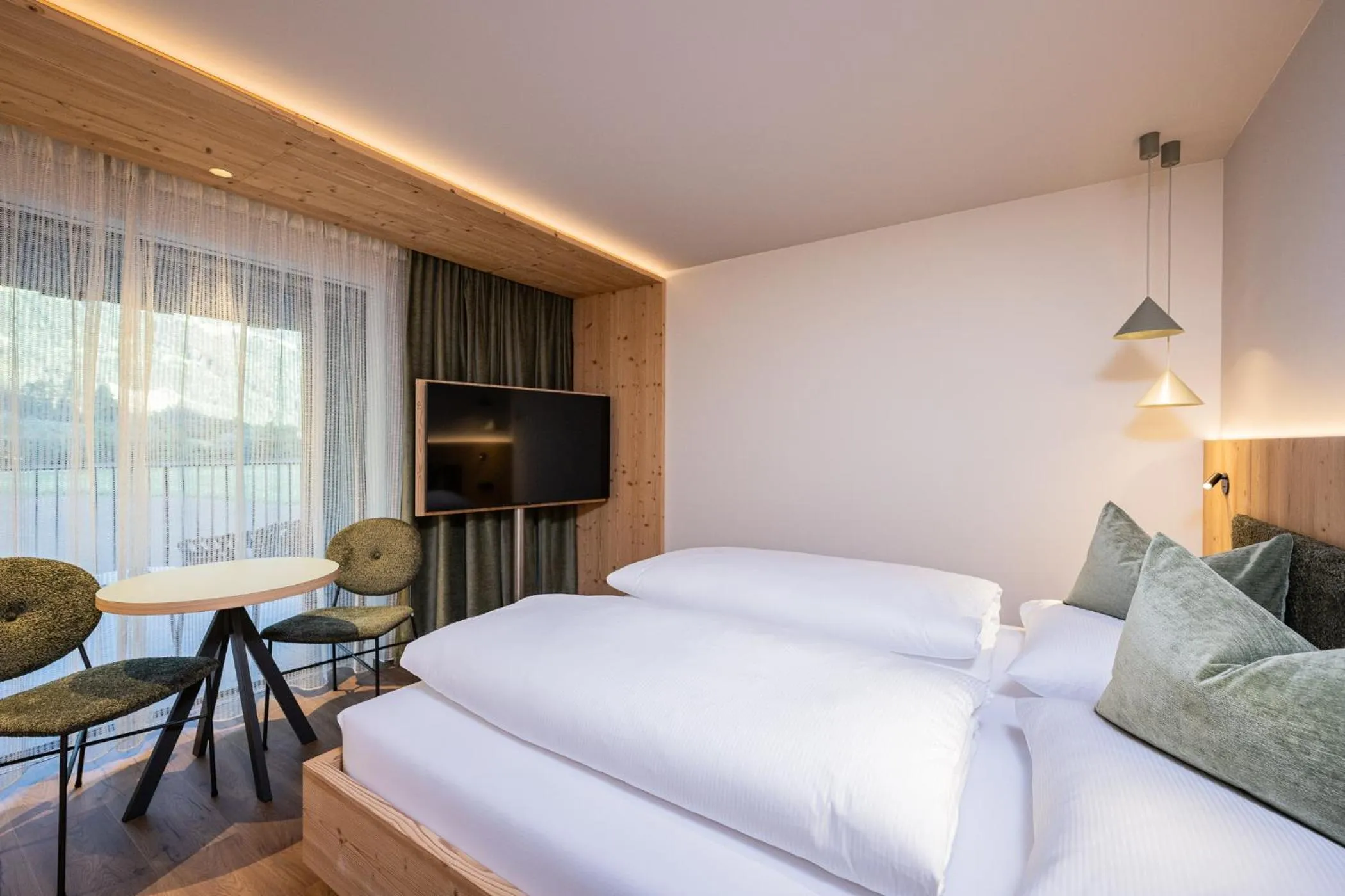 Bed in Hotel Anewandter