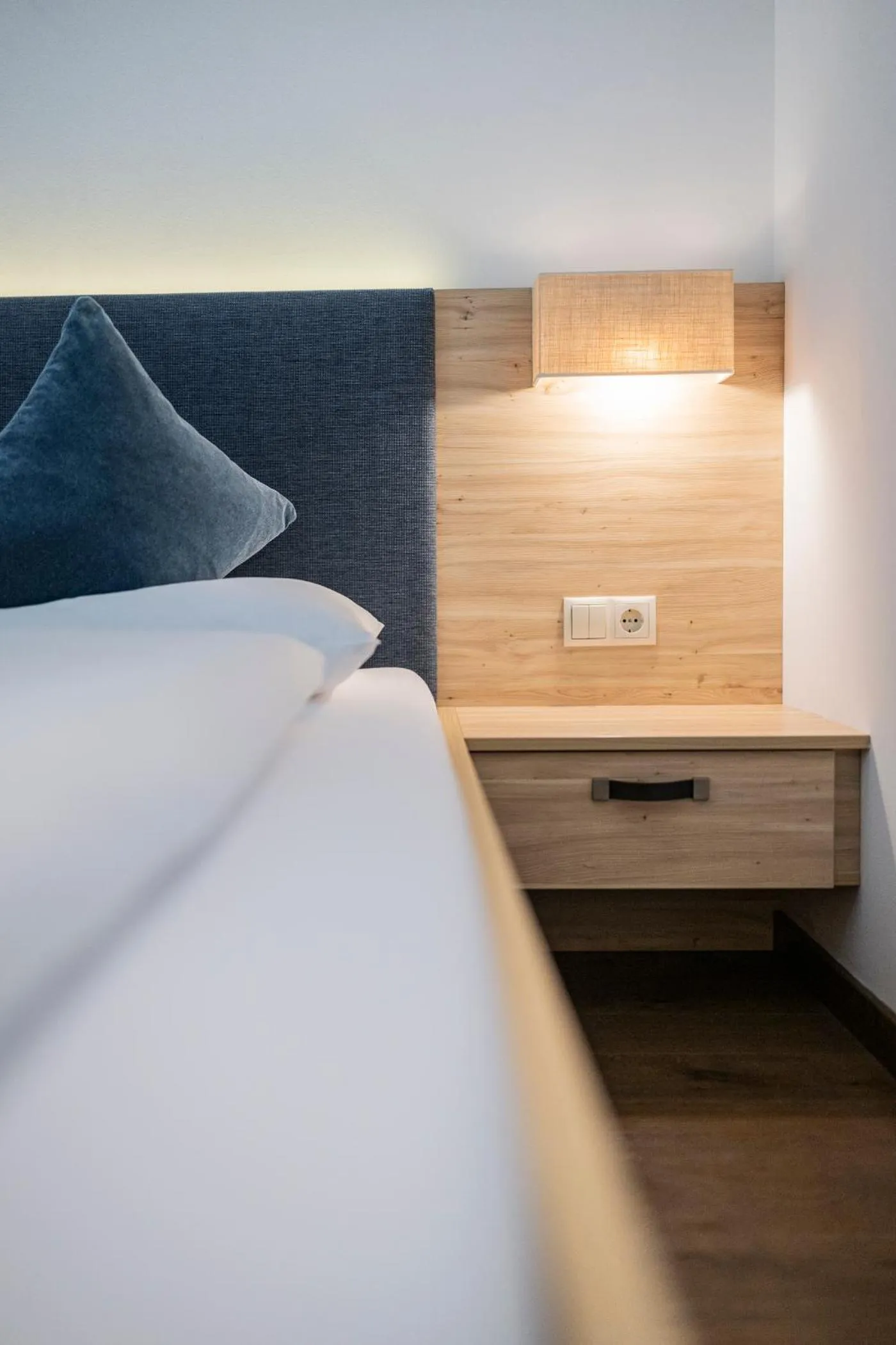 Bed in Hotel Anewandter