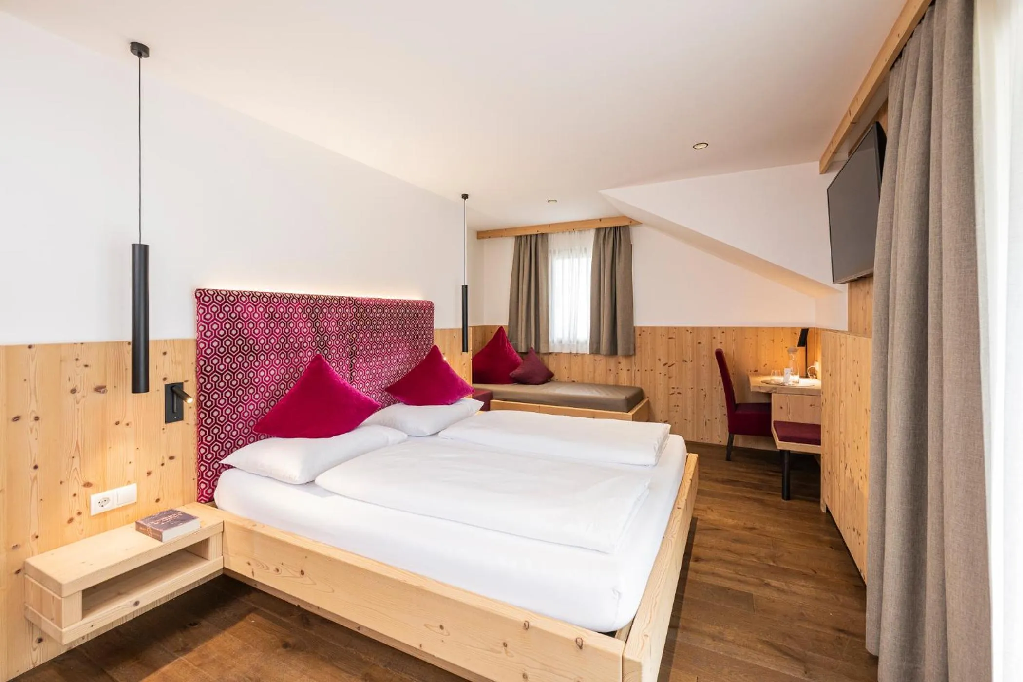 Bed in Hotel Anewandter