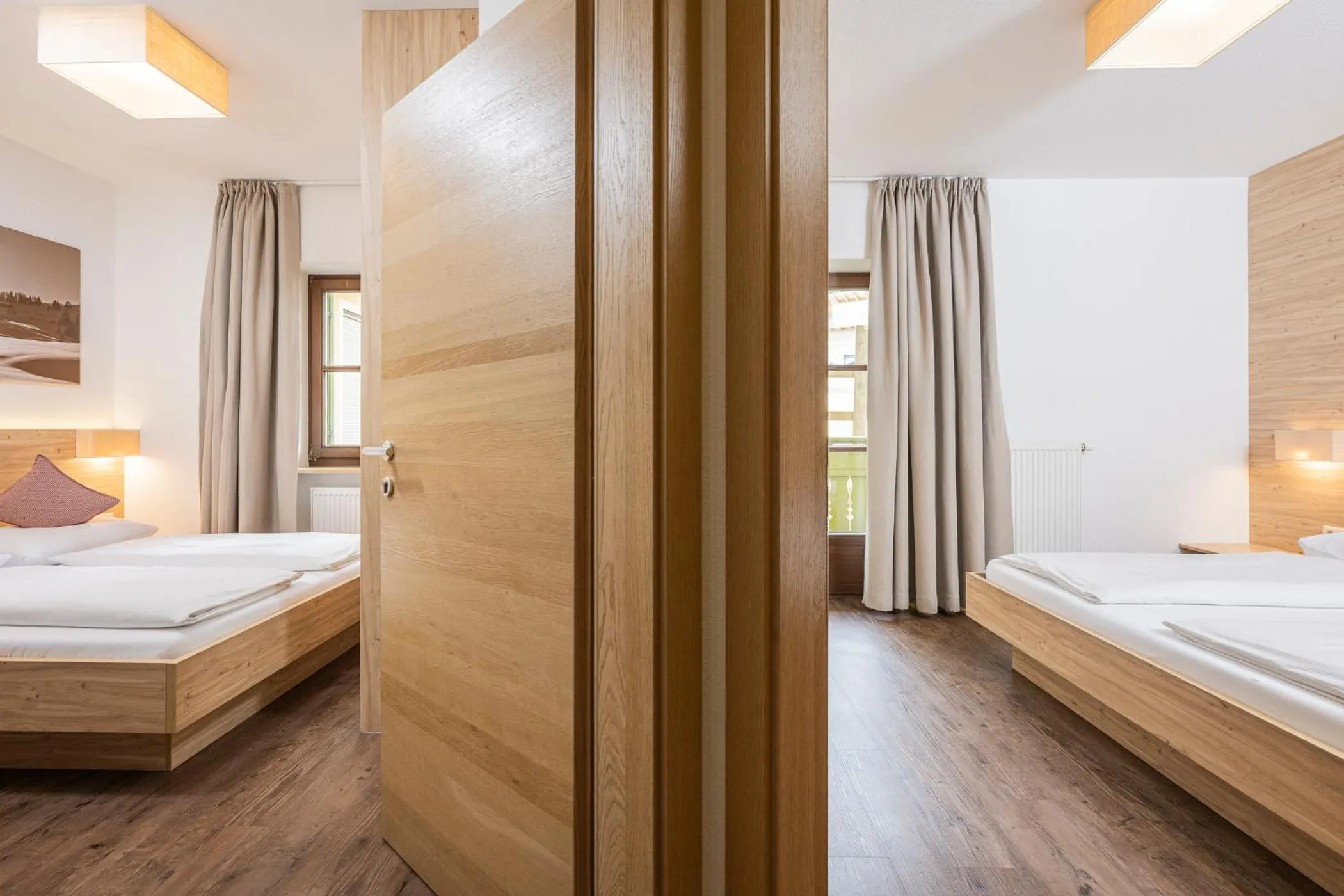 Bed in Hotel Anewandter