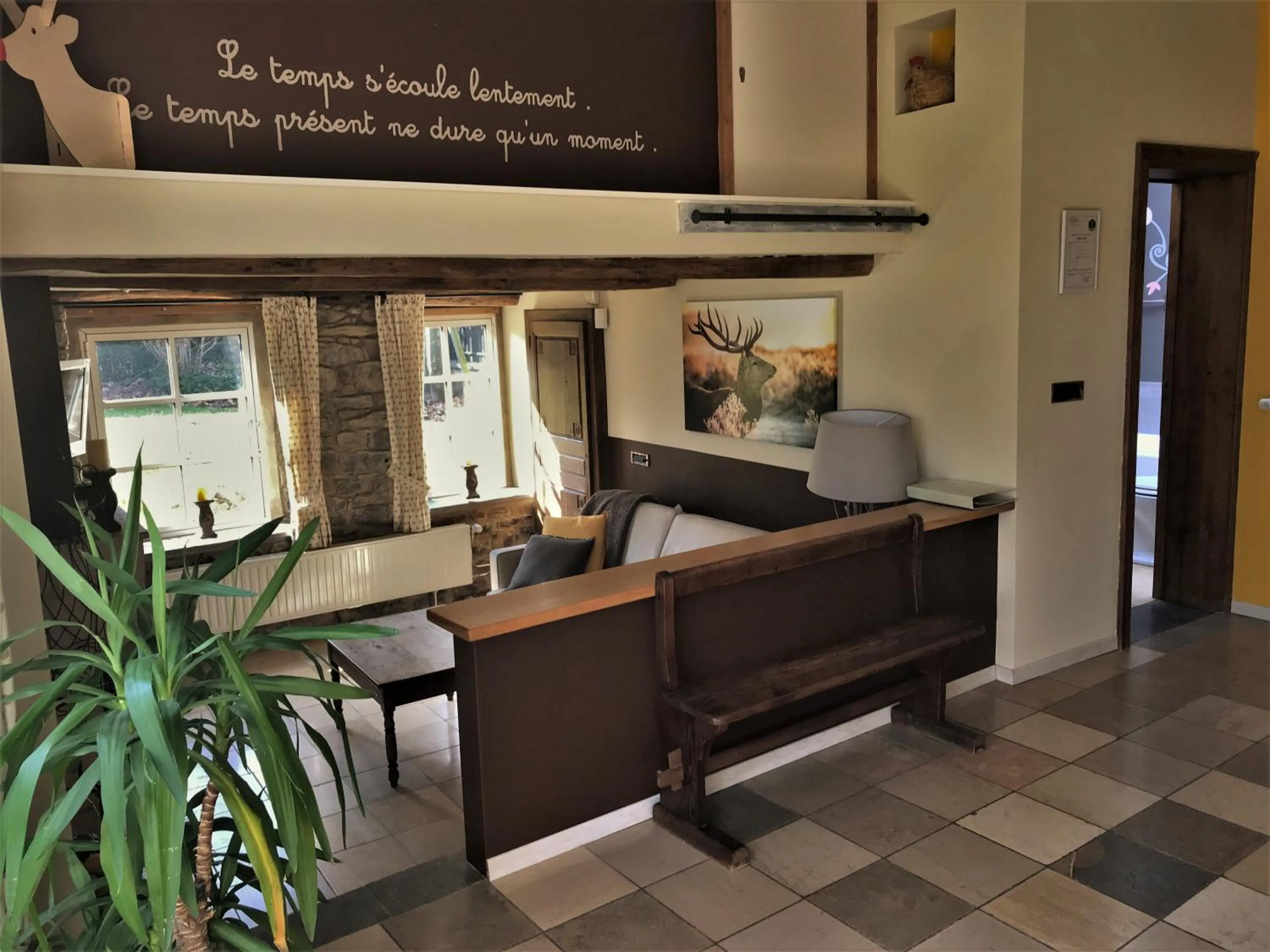 Living room in B&B La Buissonniere