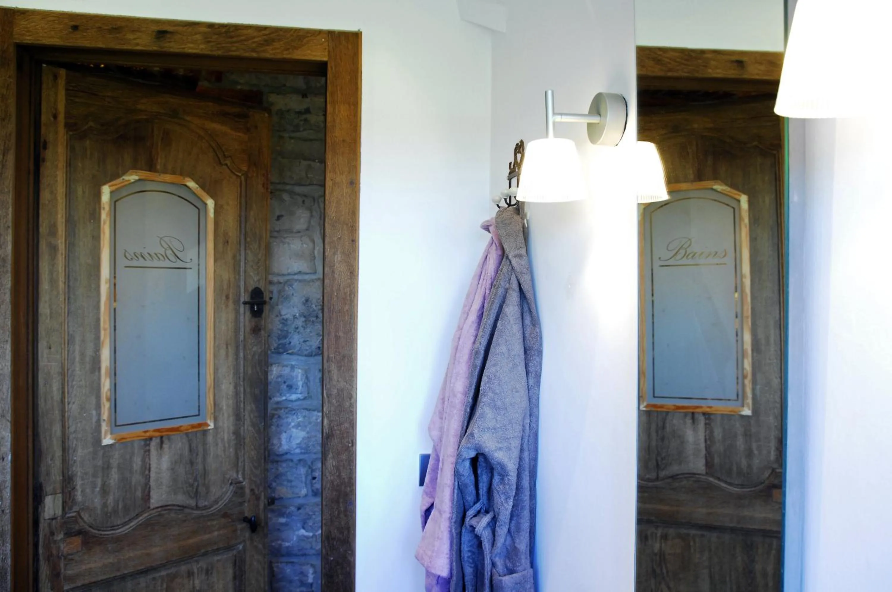 Decorative detail in B&B La Buissonniere