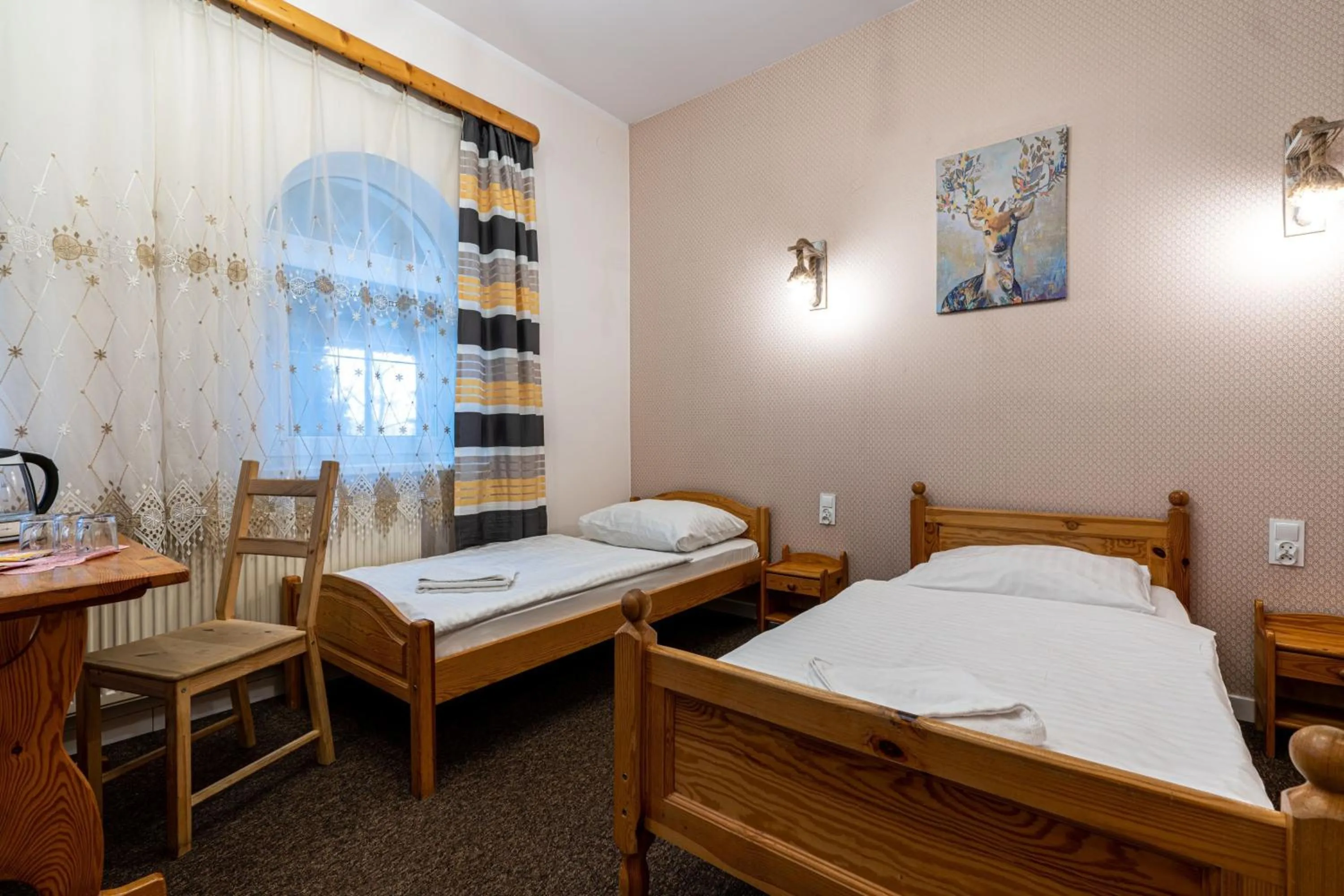 Bed in Pensjonat Beskidzki