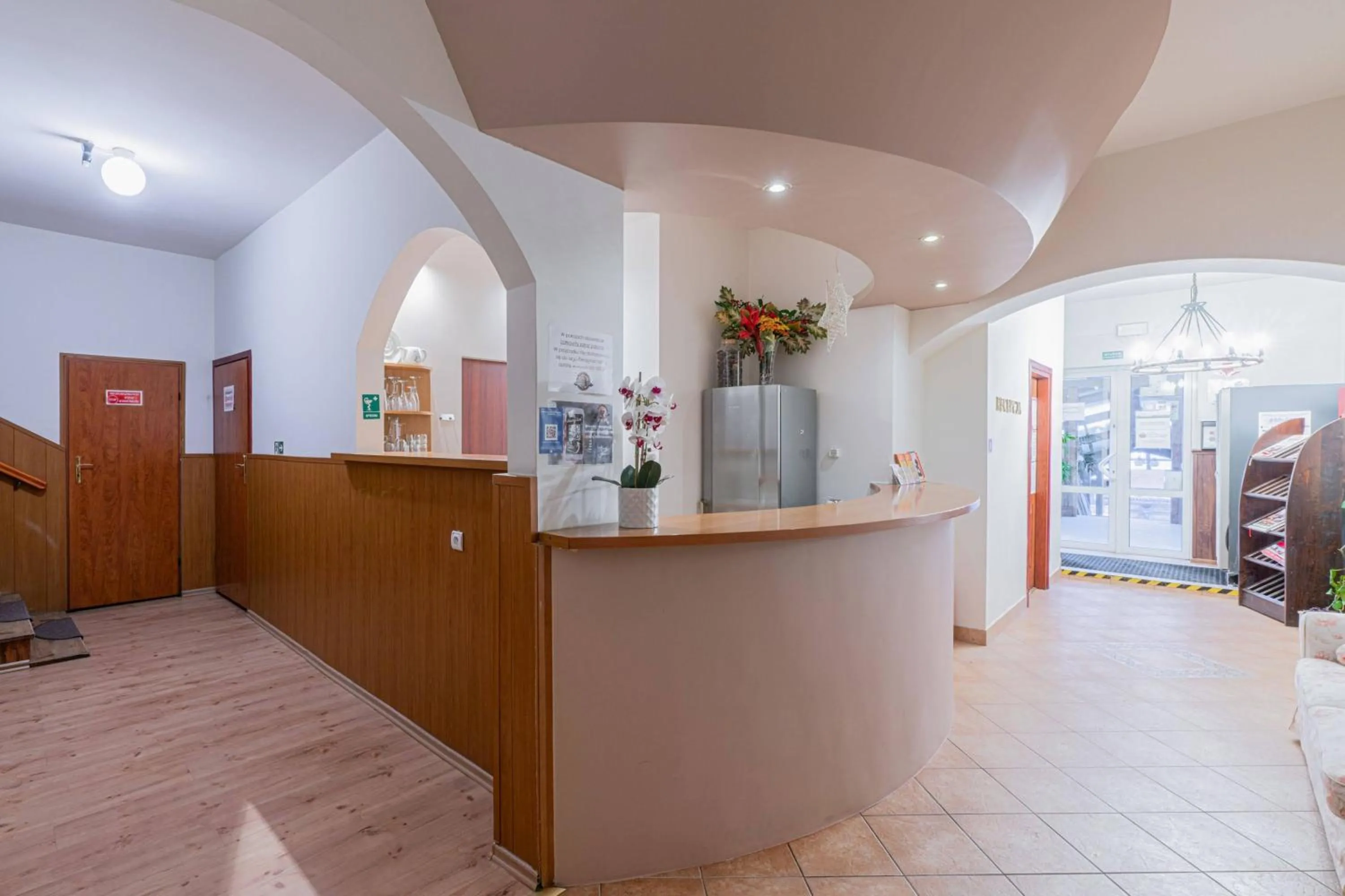 Lobby or reception in Pensjonat Beskidzki