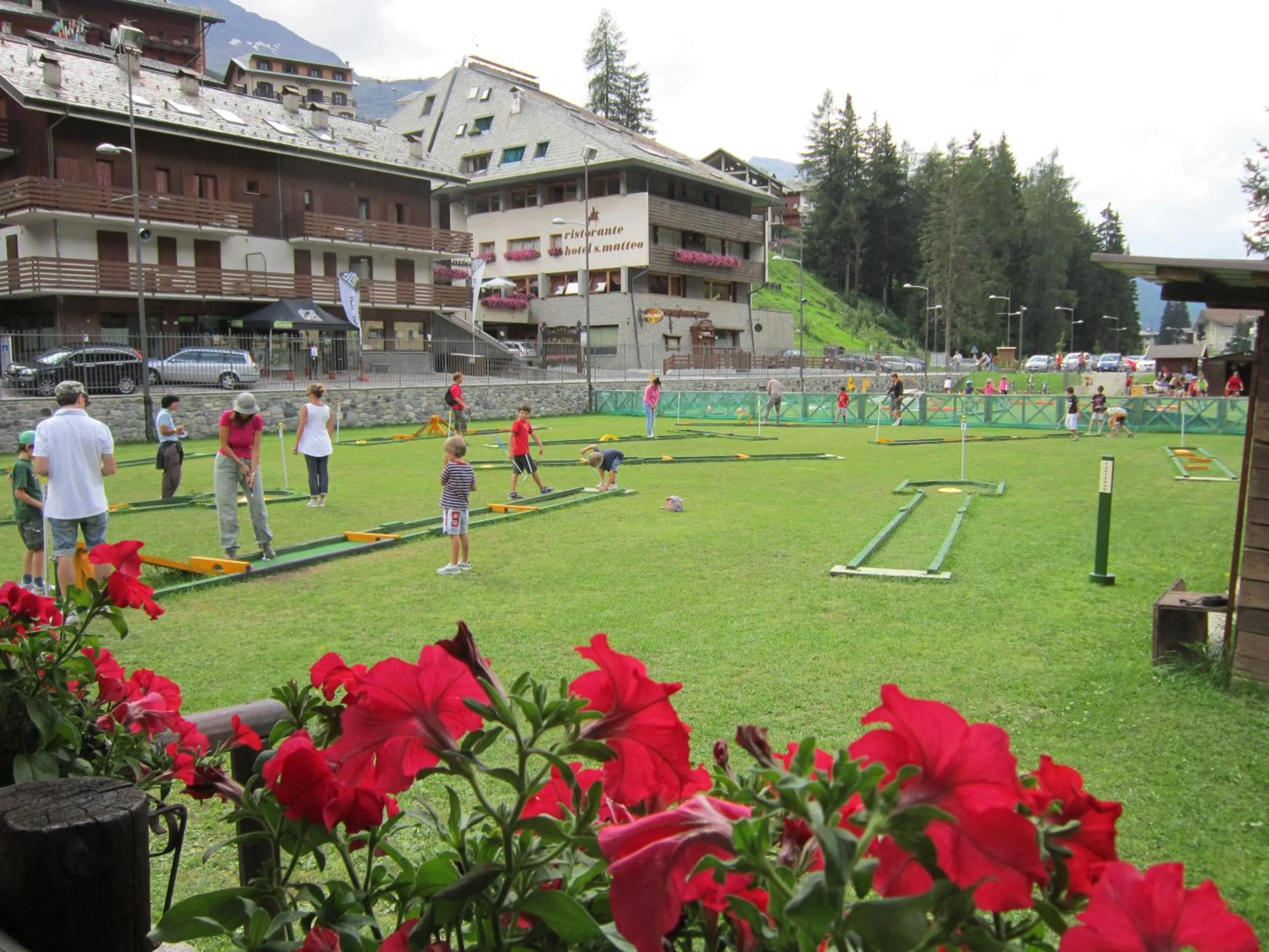Minigolf in Chalet Bucaneve