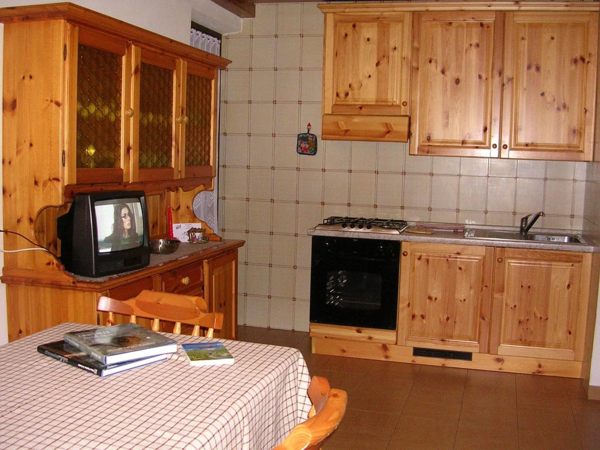 Kitchen or kitchenette in Chalet Bucaneve