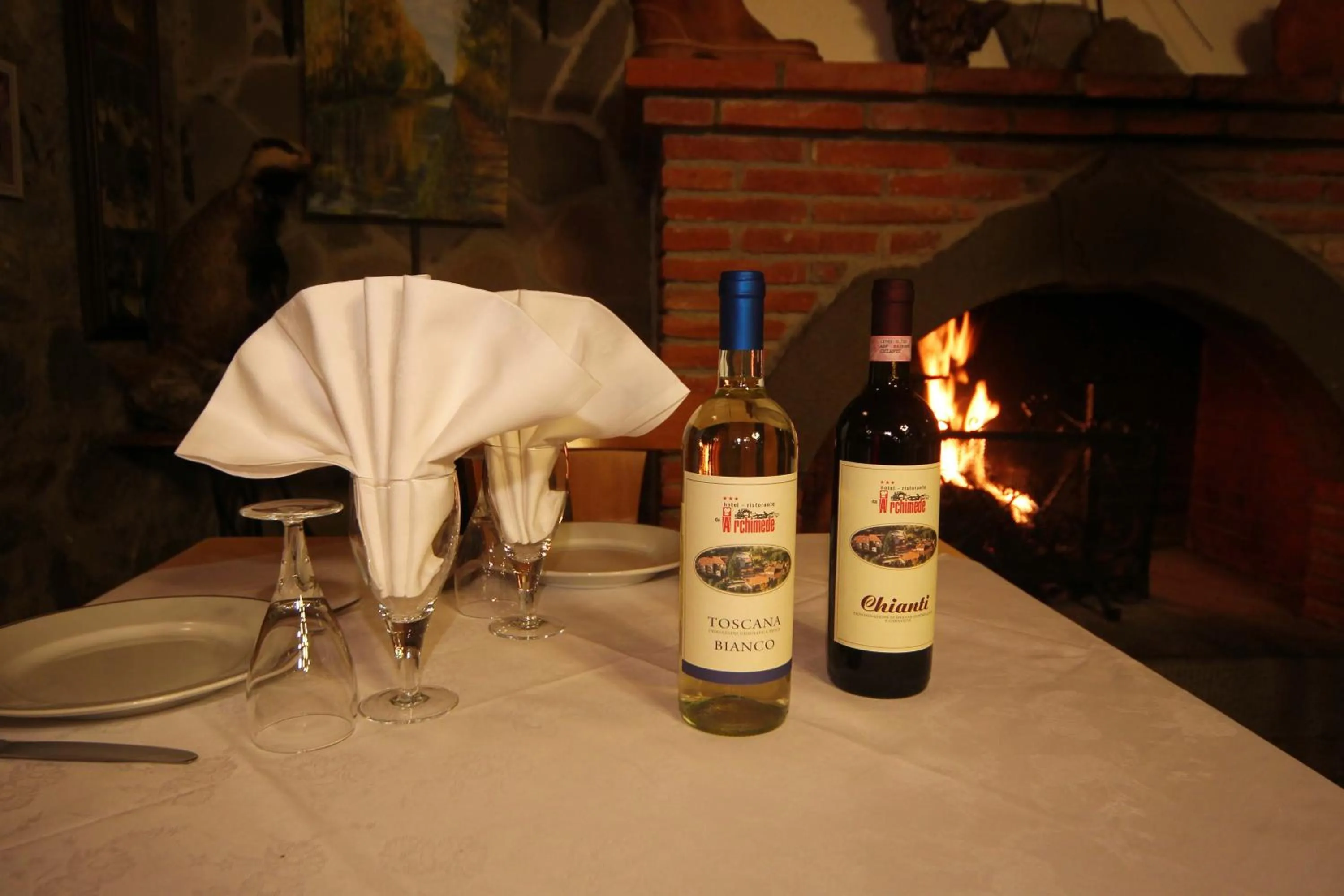 Food and drinks in Hotel Archimede