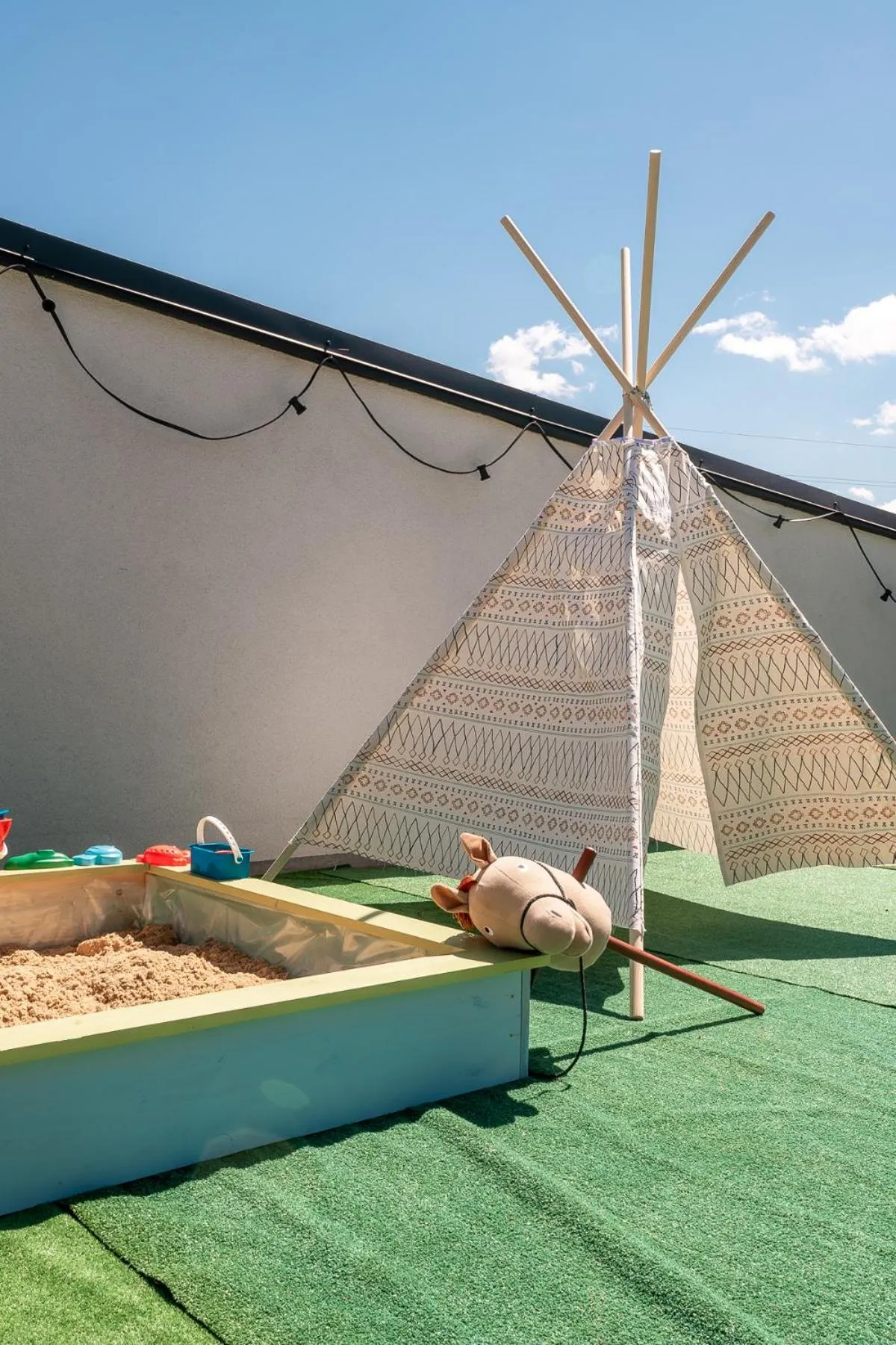 Children play ground in Nowe Izby