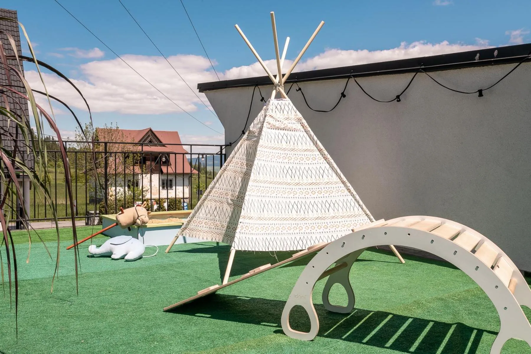 Children play ground in Nowe Izby