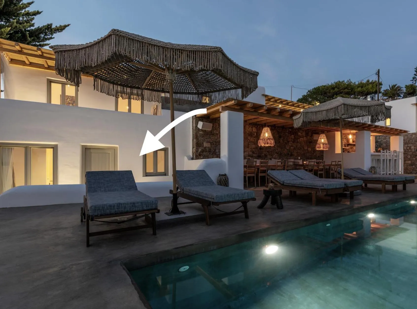 Property building in Trinity Mykonos - Beachfront Villa