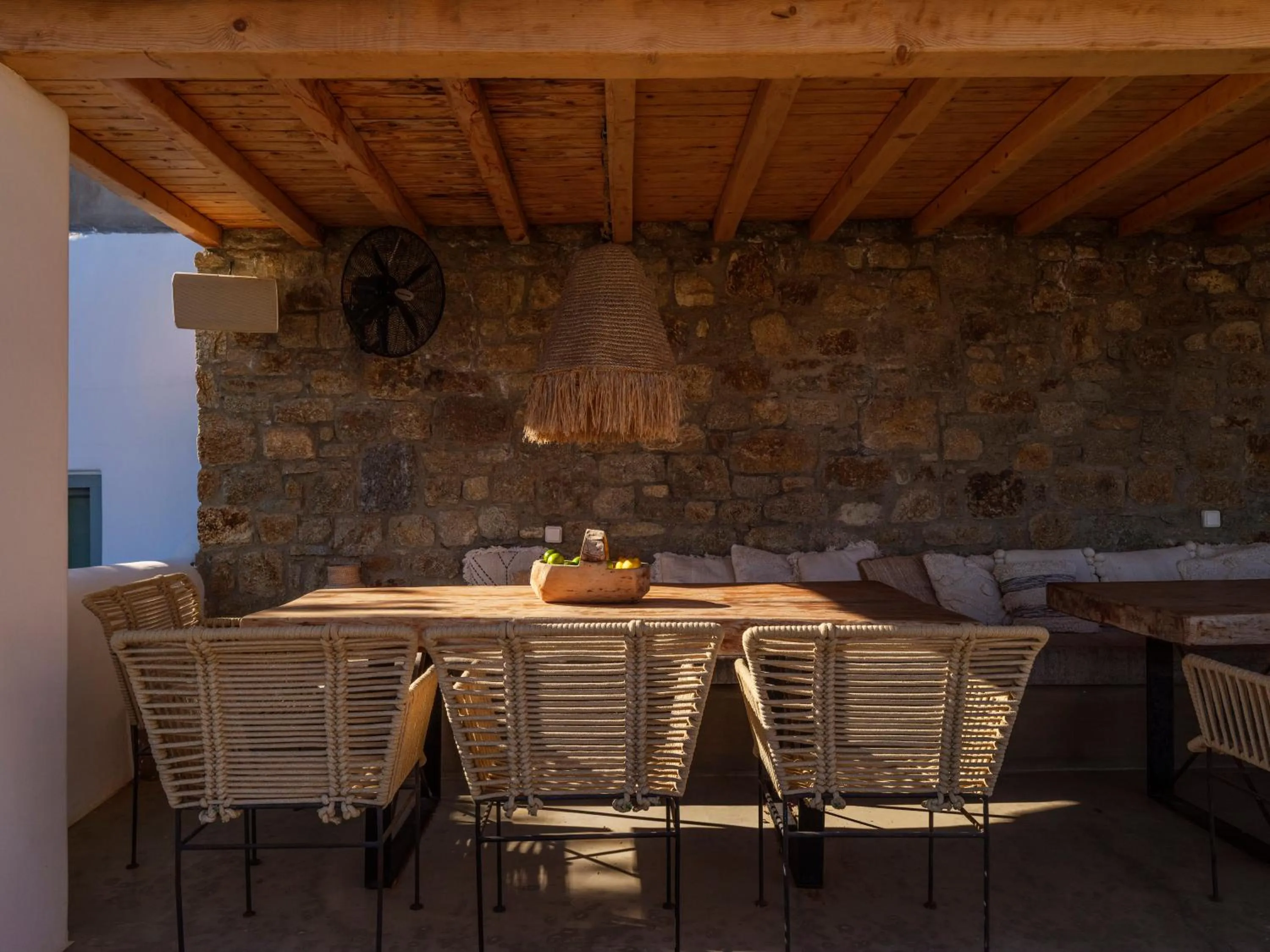 Seating area in Trinity Mykonos - Beachfront Villa