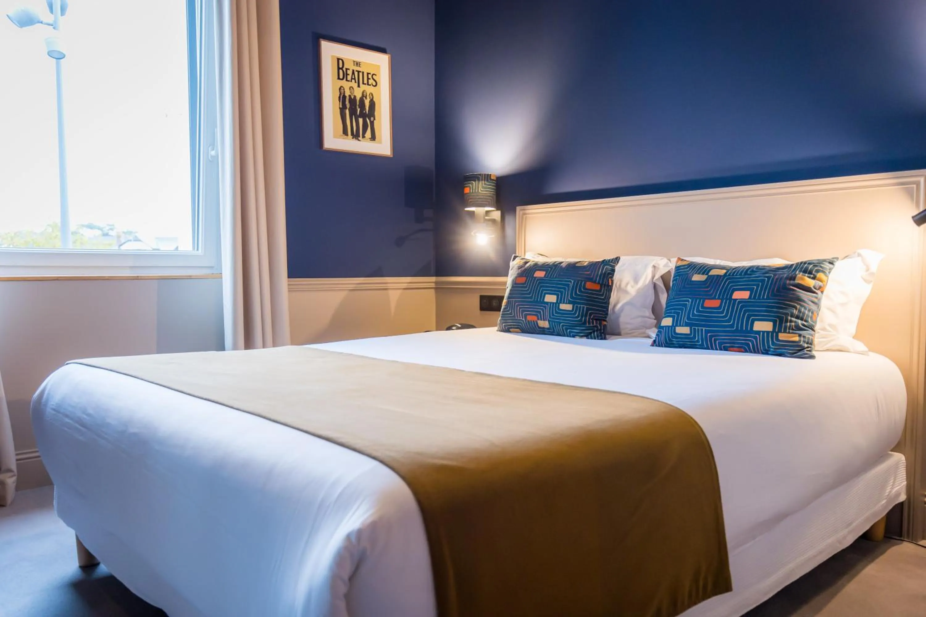 Bed in Hotel de Charme Le Sud Bretagne