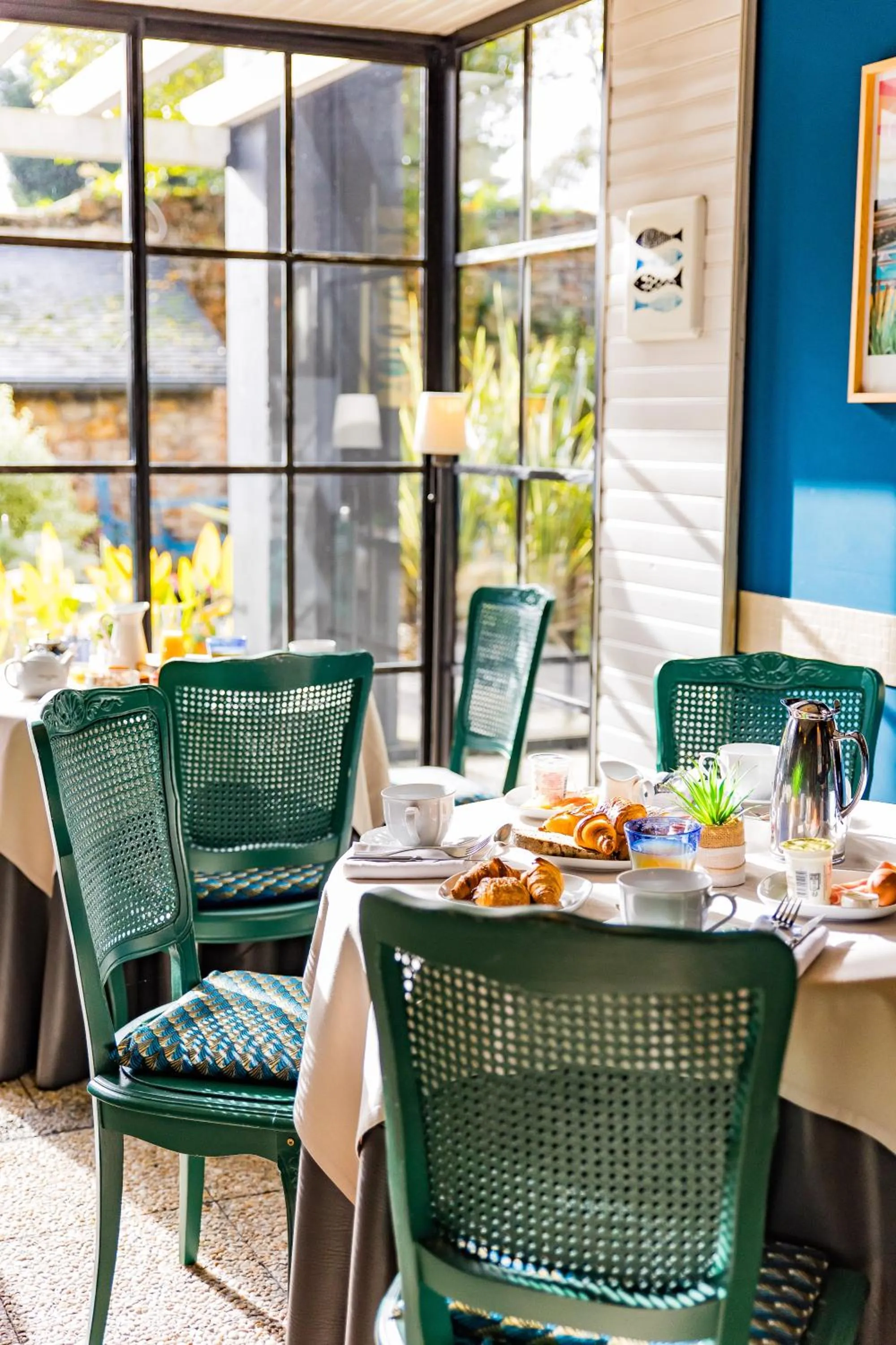 Garden in Hotel de Charme Le Sud Bretagne