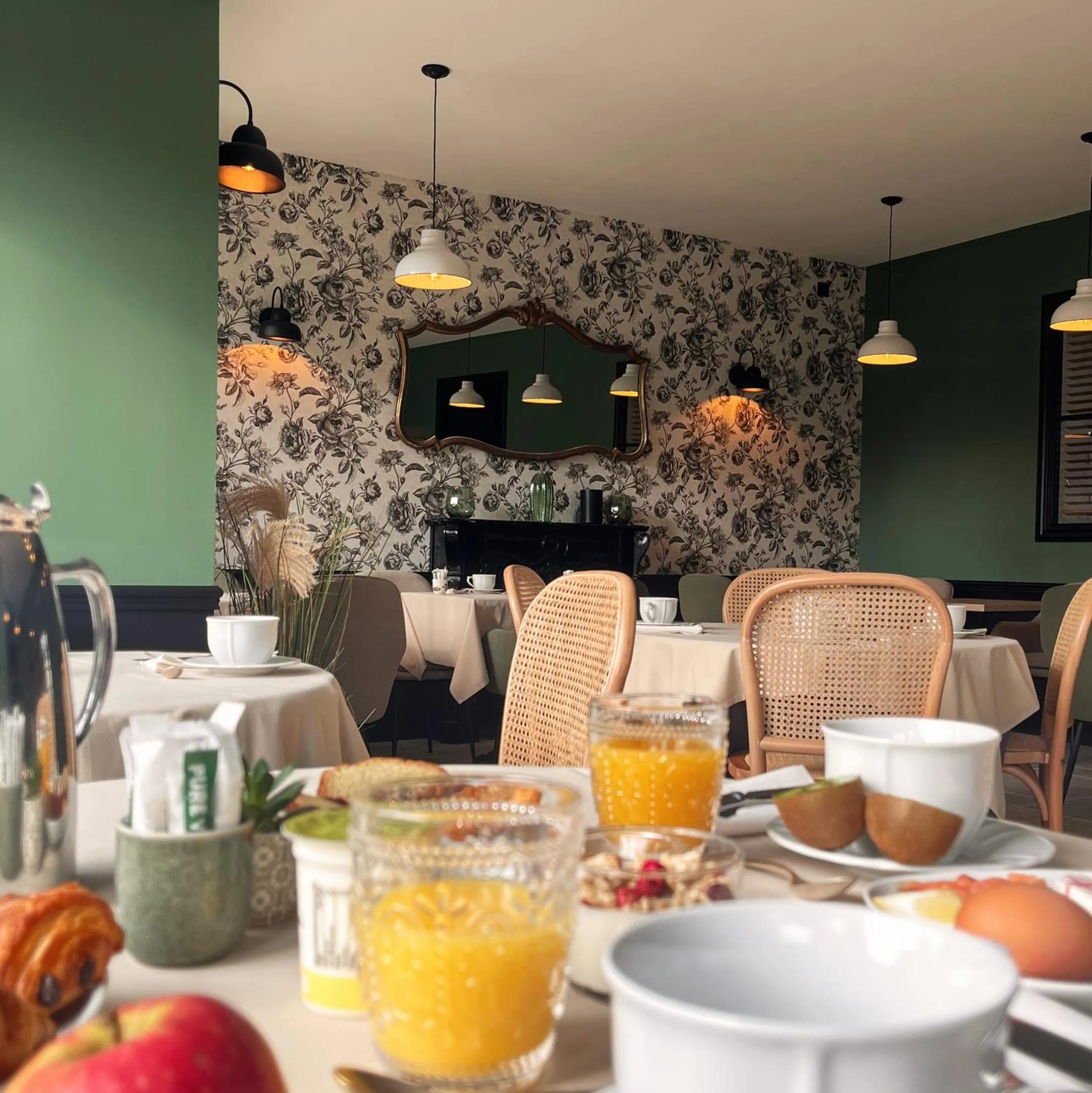 Breakfast in Hotel de Charme Le Sud Bretagne