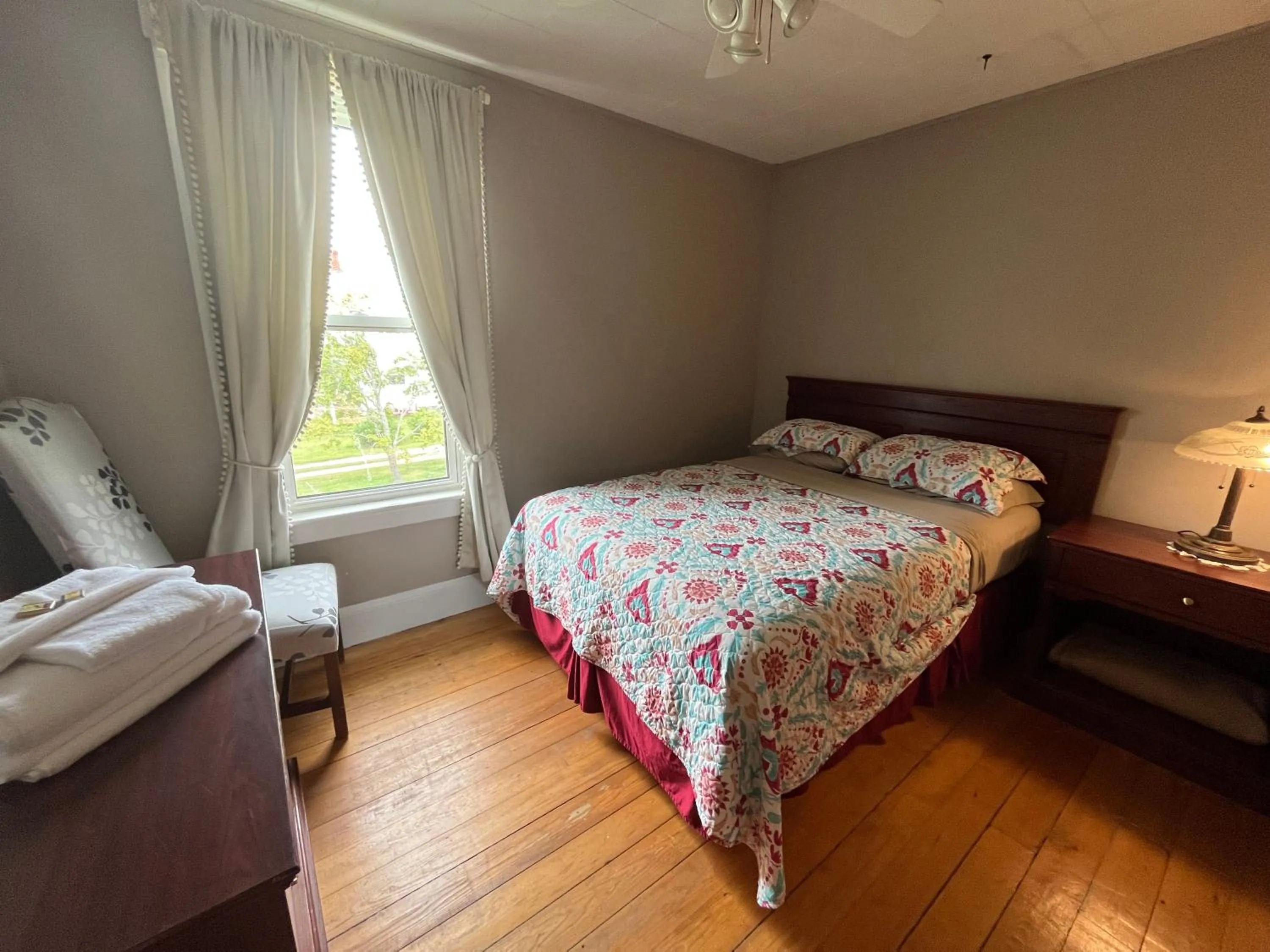 Bedroom, Bed in The Coastal Country House in New Brunswick