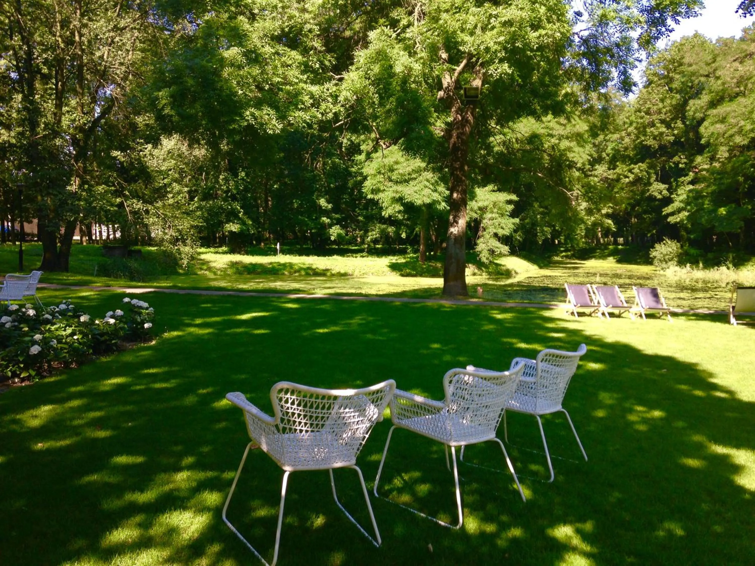 Garden in Pałac Pakosław