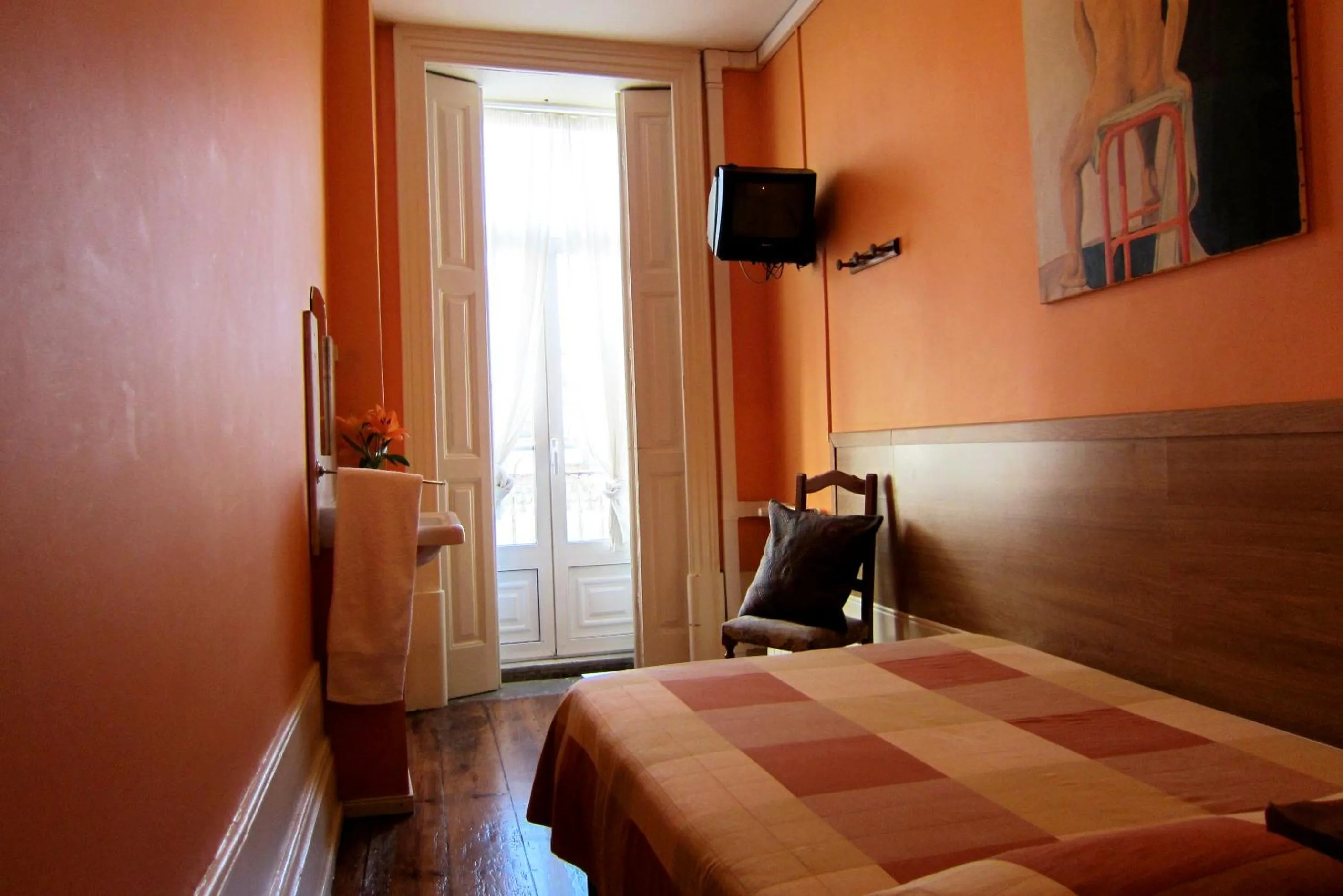 Bed in Duas Nações Guest House