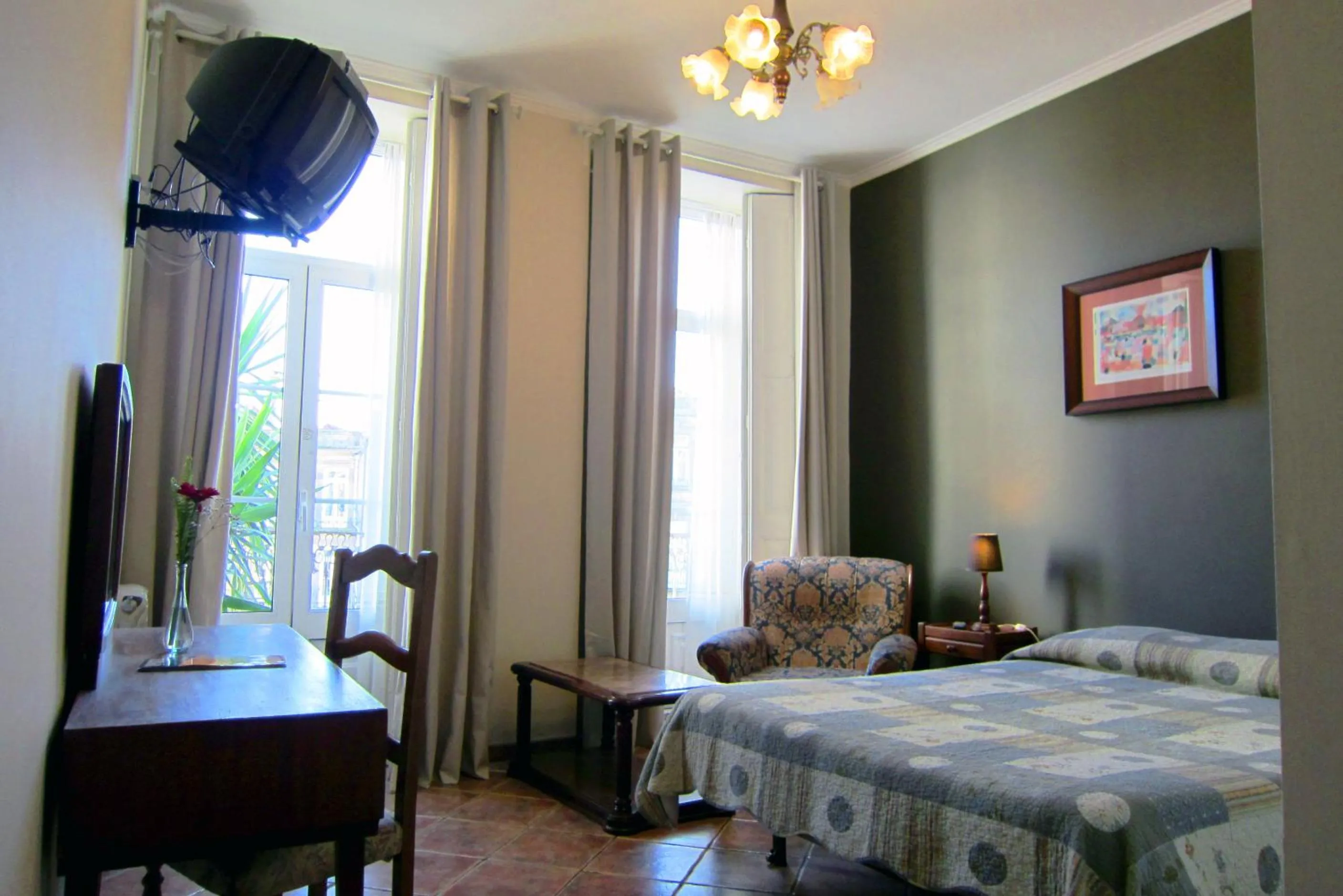 Bed in Duas Nações Guest House