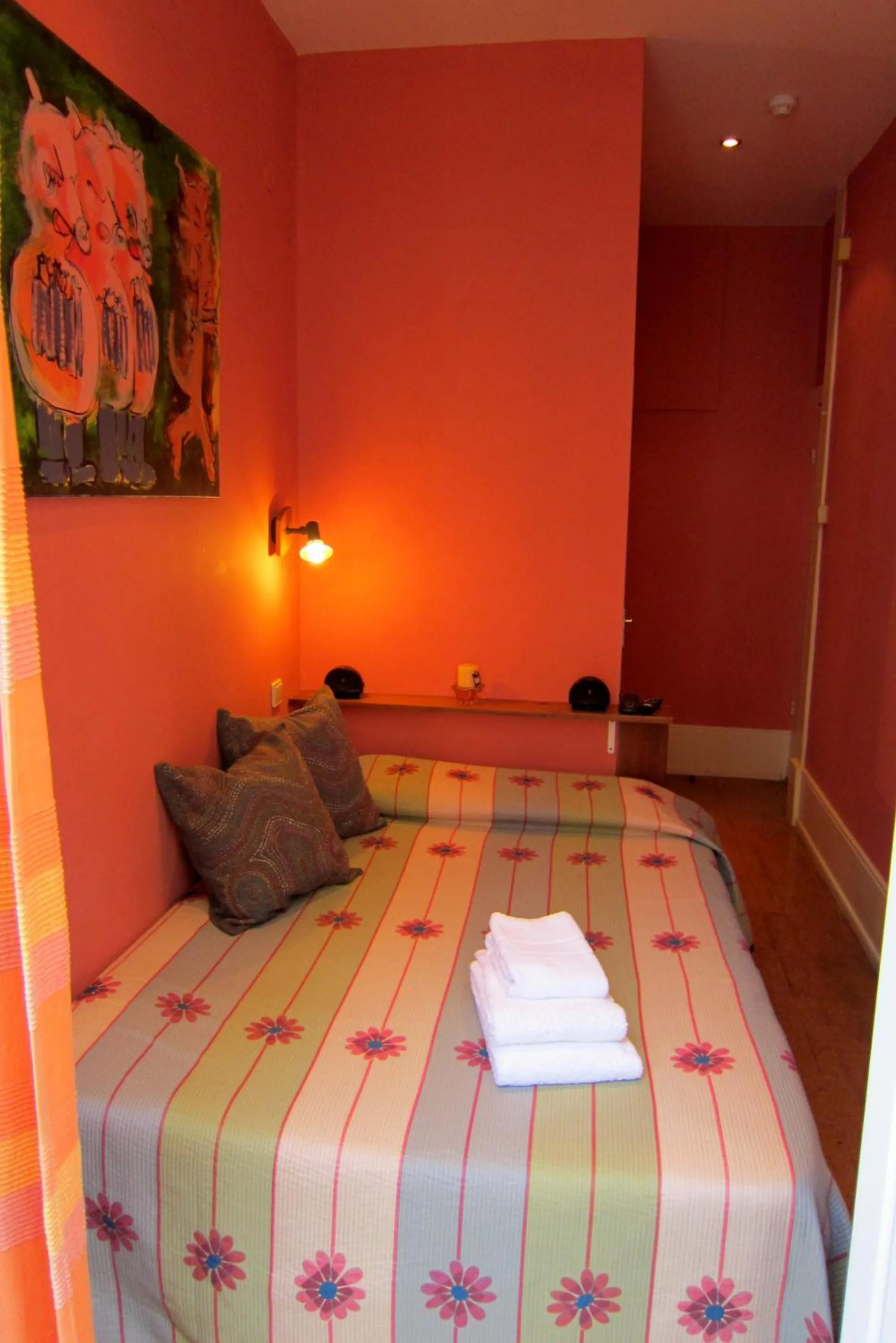 Bed in Duas Nações Guest House