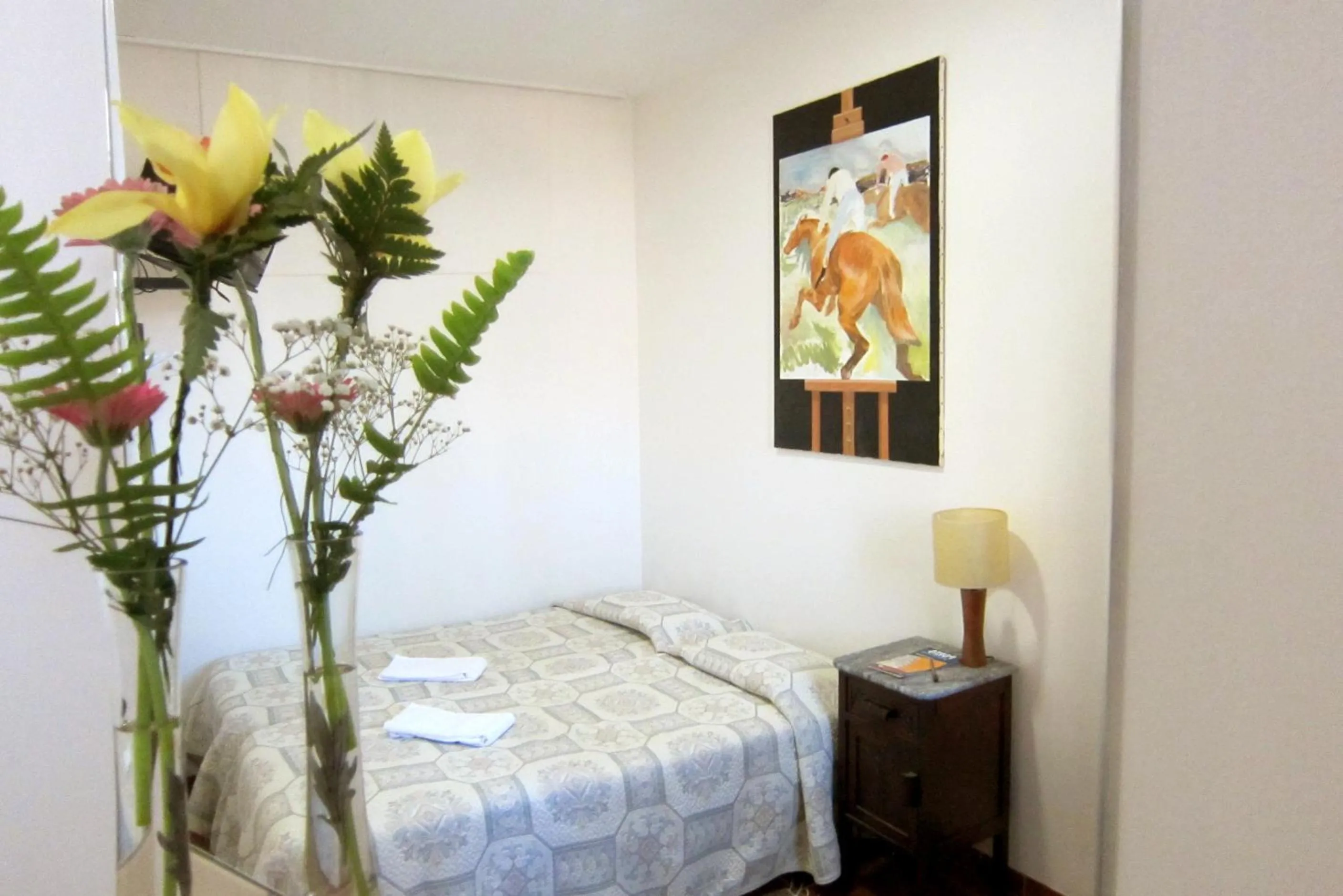Bed in Duas Nações Guest House
