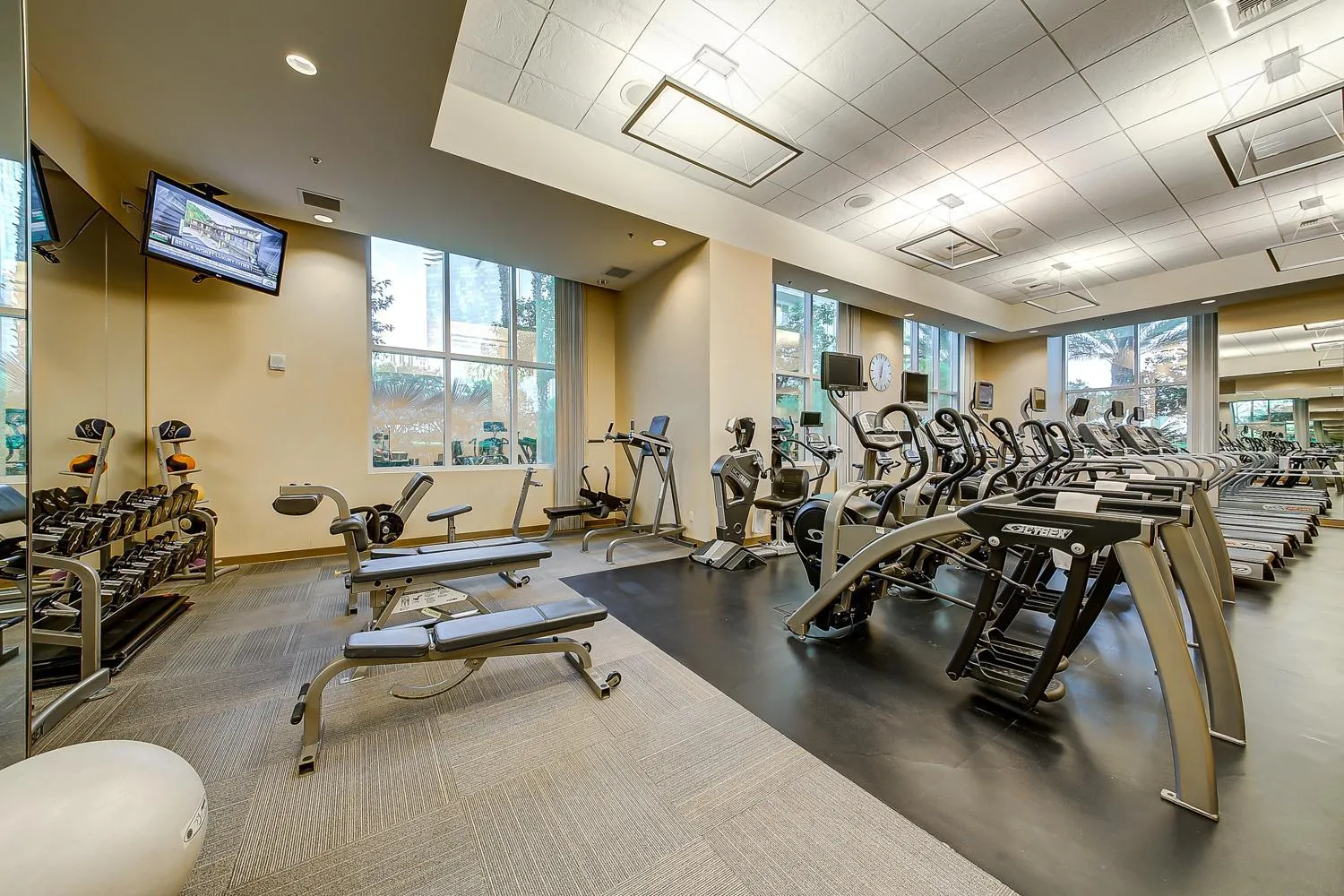 Fitness centre/facilities in StripViewSuites at Signature
