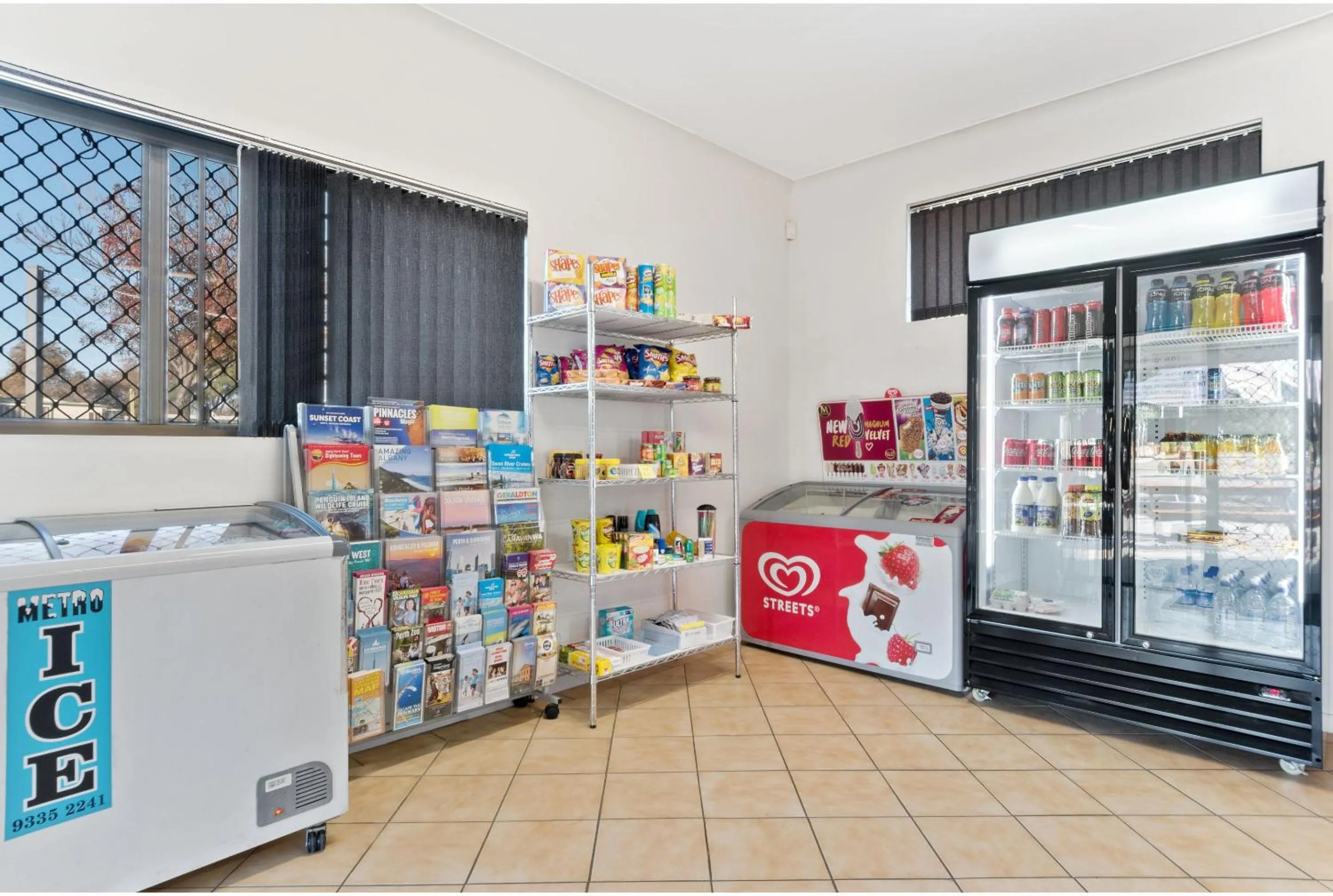 On-site shops in Discovery Parks - Swan Valley