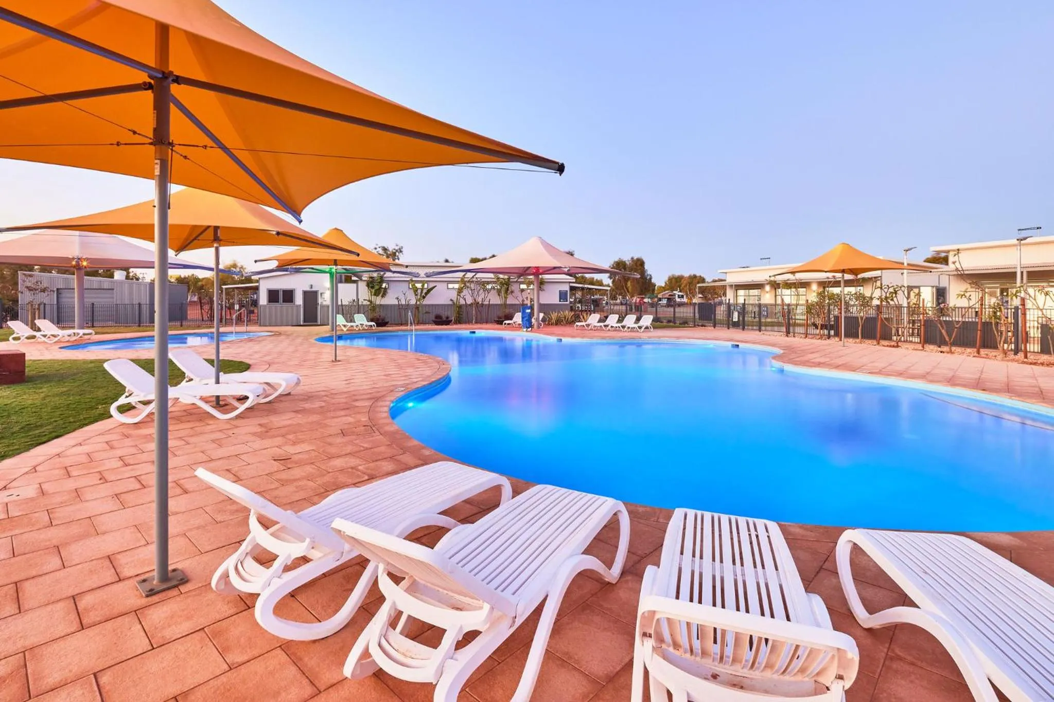 Swimming pool in RAC Exmouth Cape Holiday Park