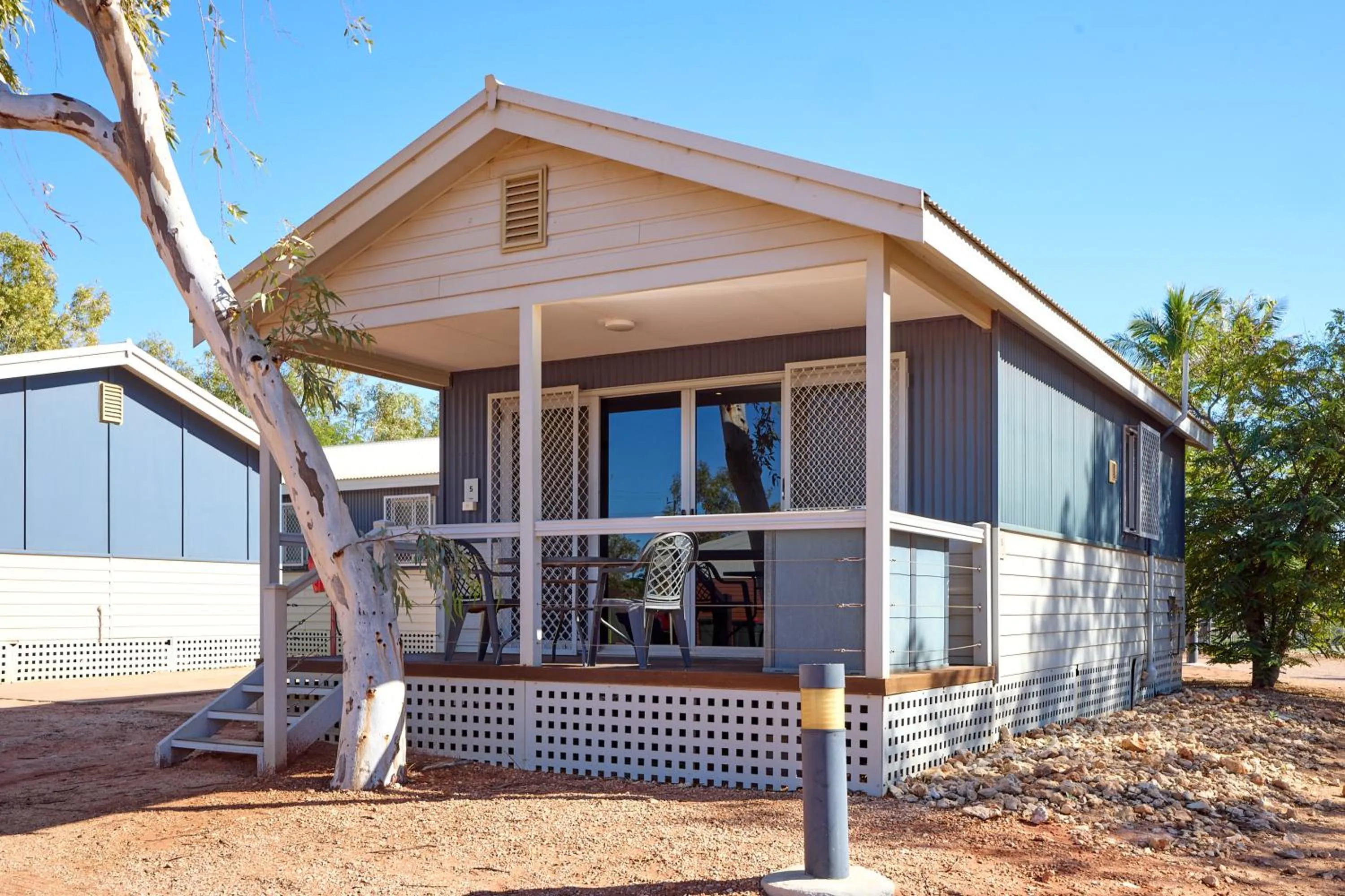 Property building in RAC Exmouth Cape Holiday Park