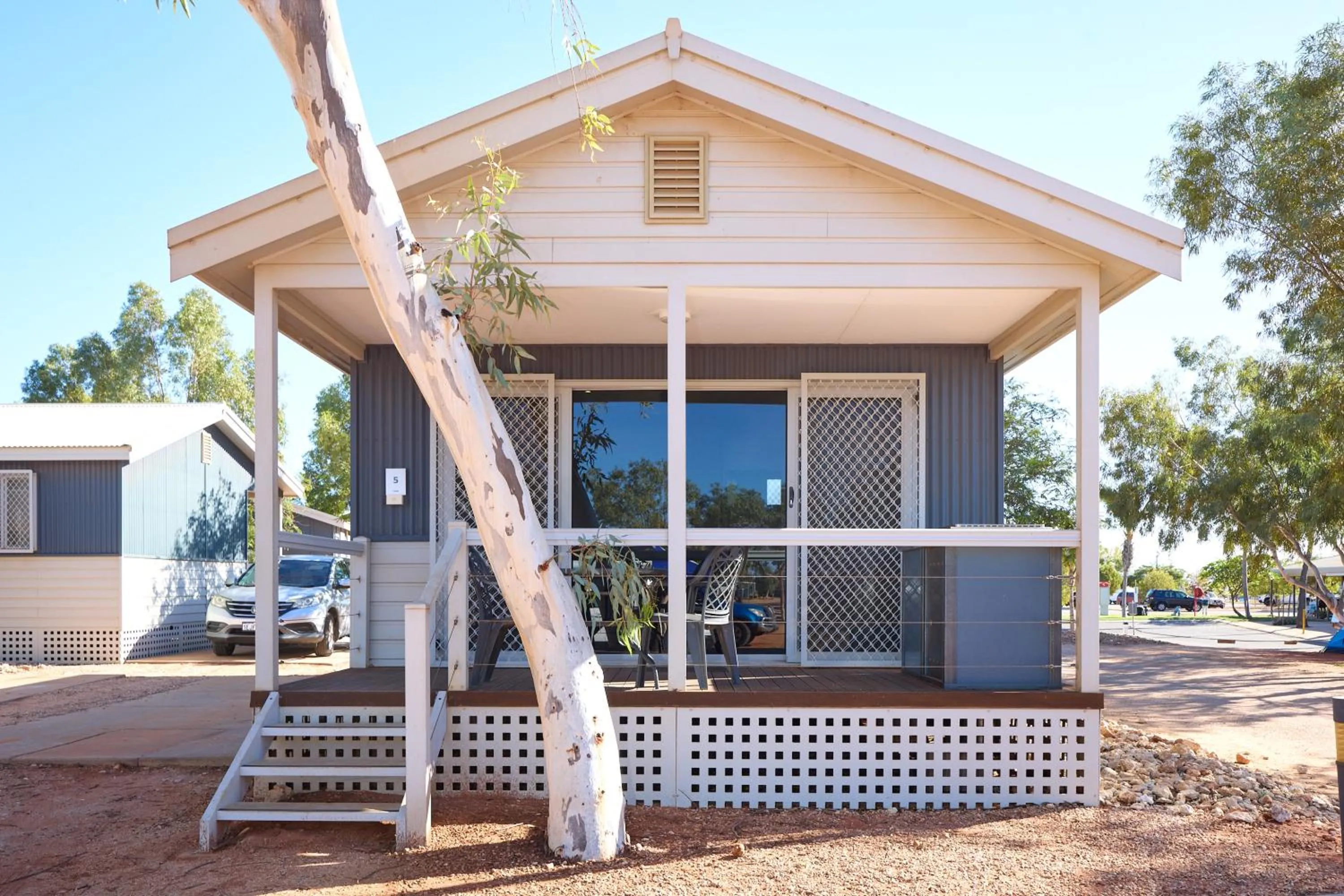 Property building in RAC Exmouth Cape Holiday Park