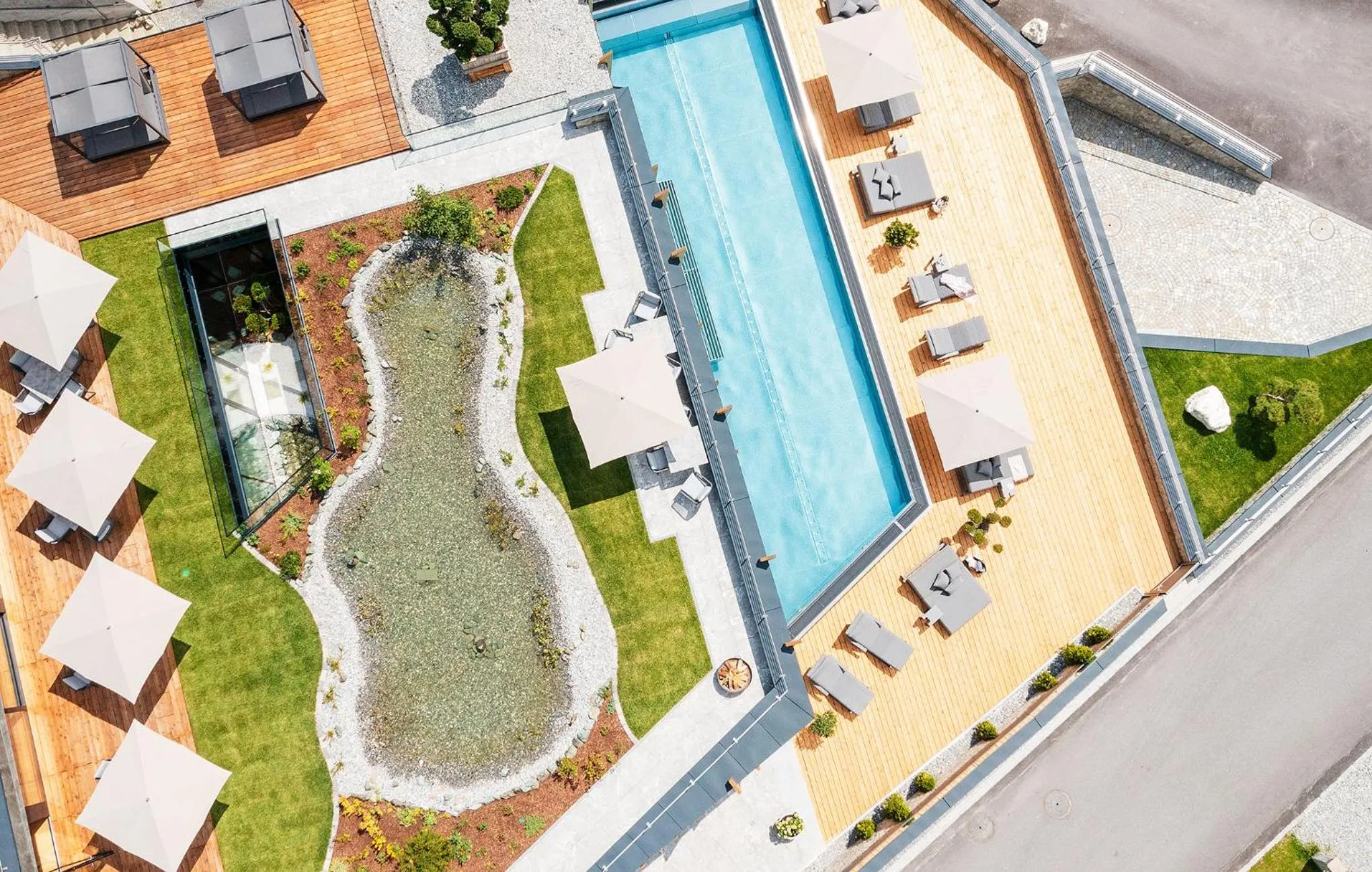 Bird's eye view in Das Homann