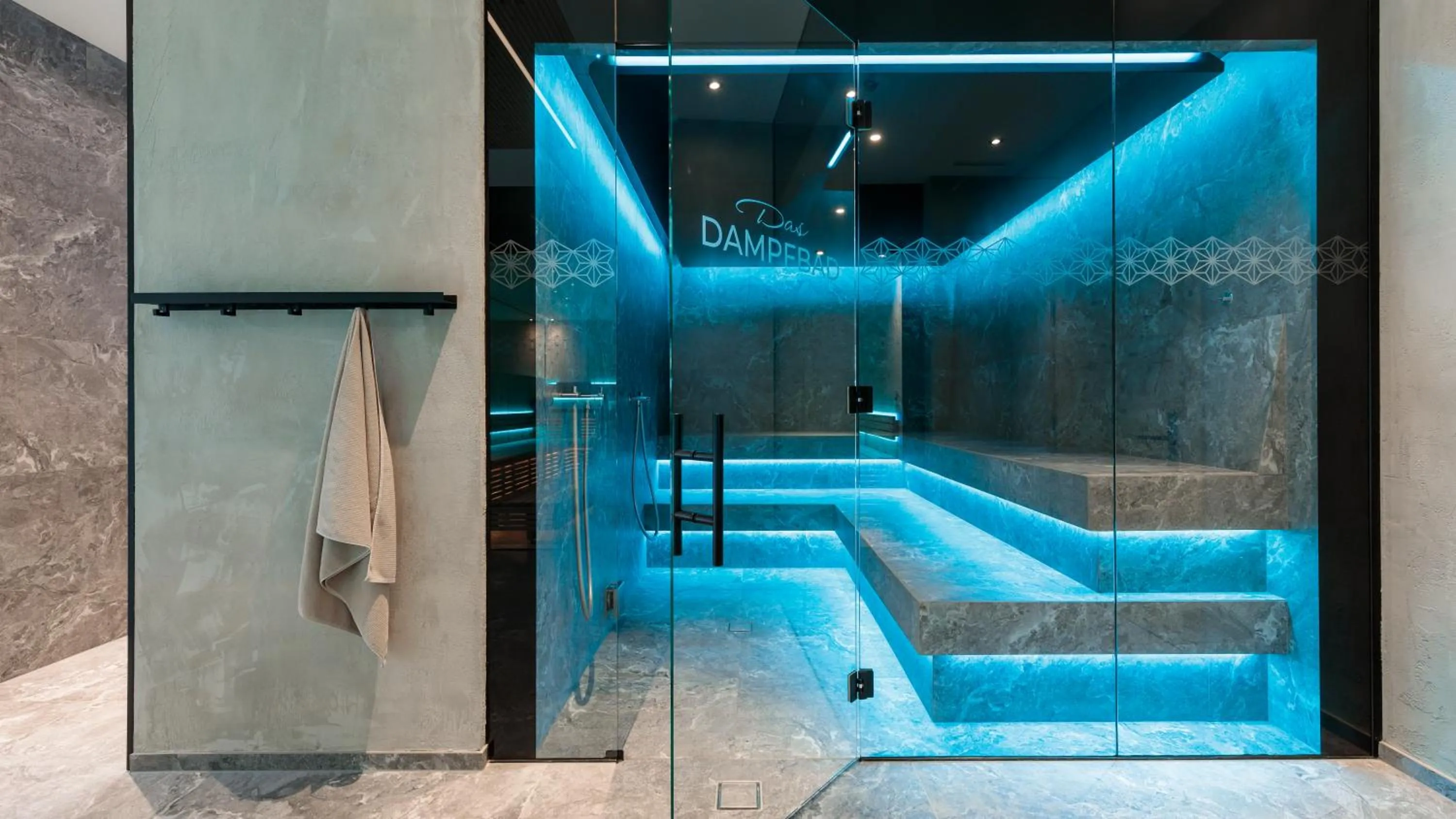 Steam room in Das Homann