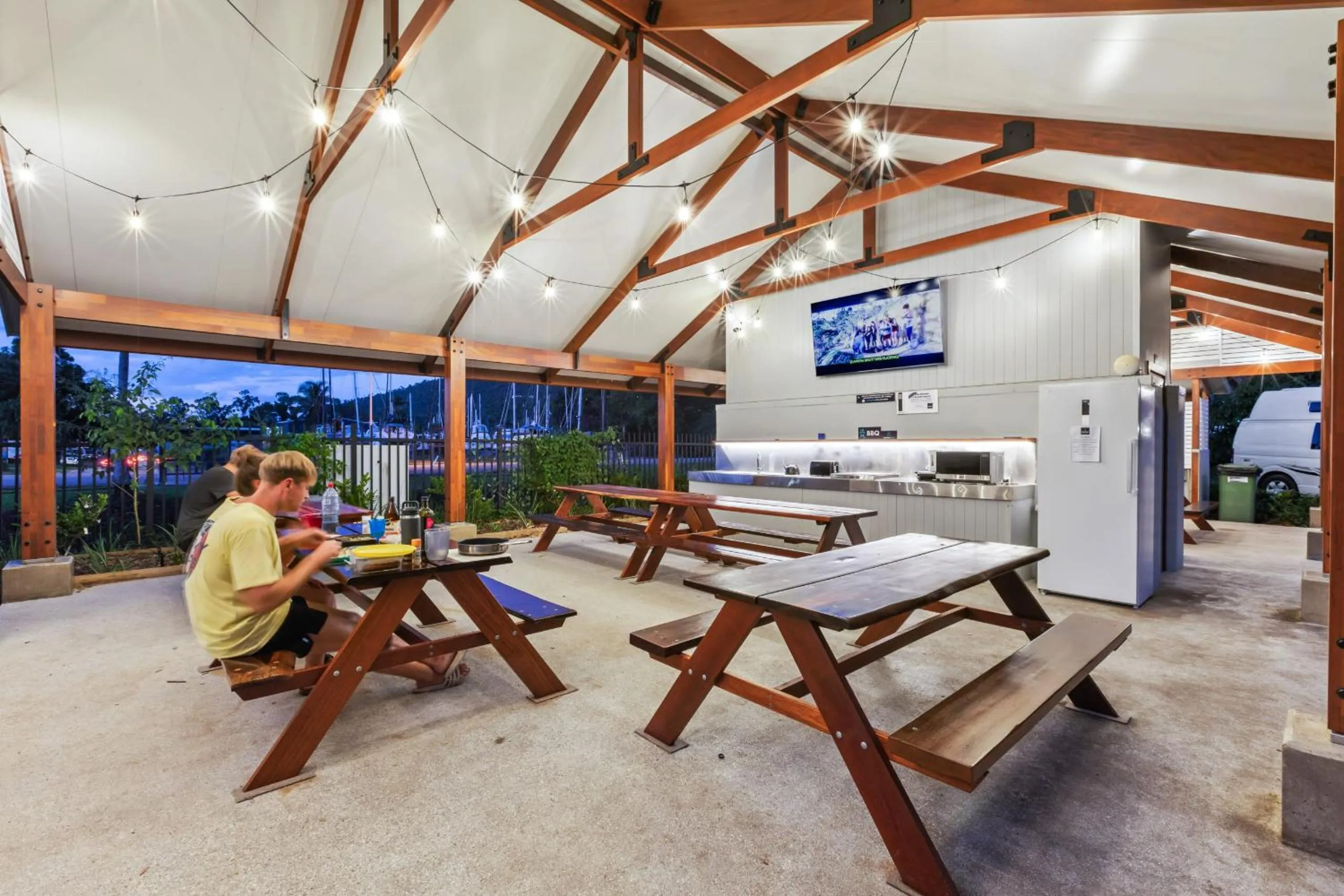 Communal lounge/ TV room in Tasman Holiday Parks - Airlie Beach