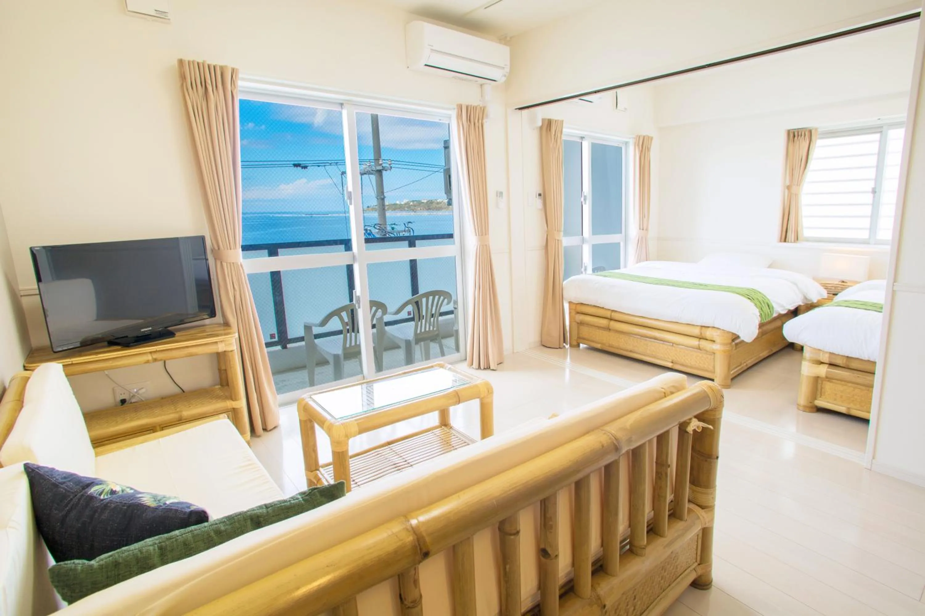 Bathroom, Bed in Costa Bella Condominium Resort
