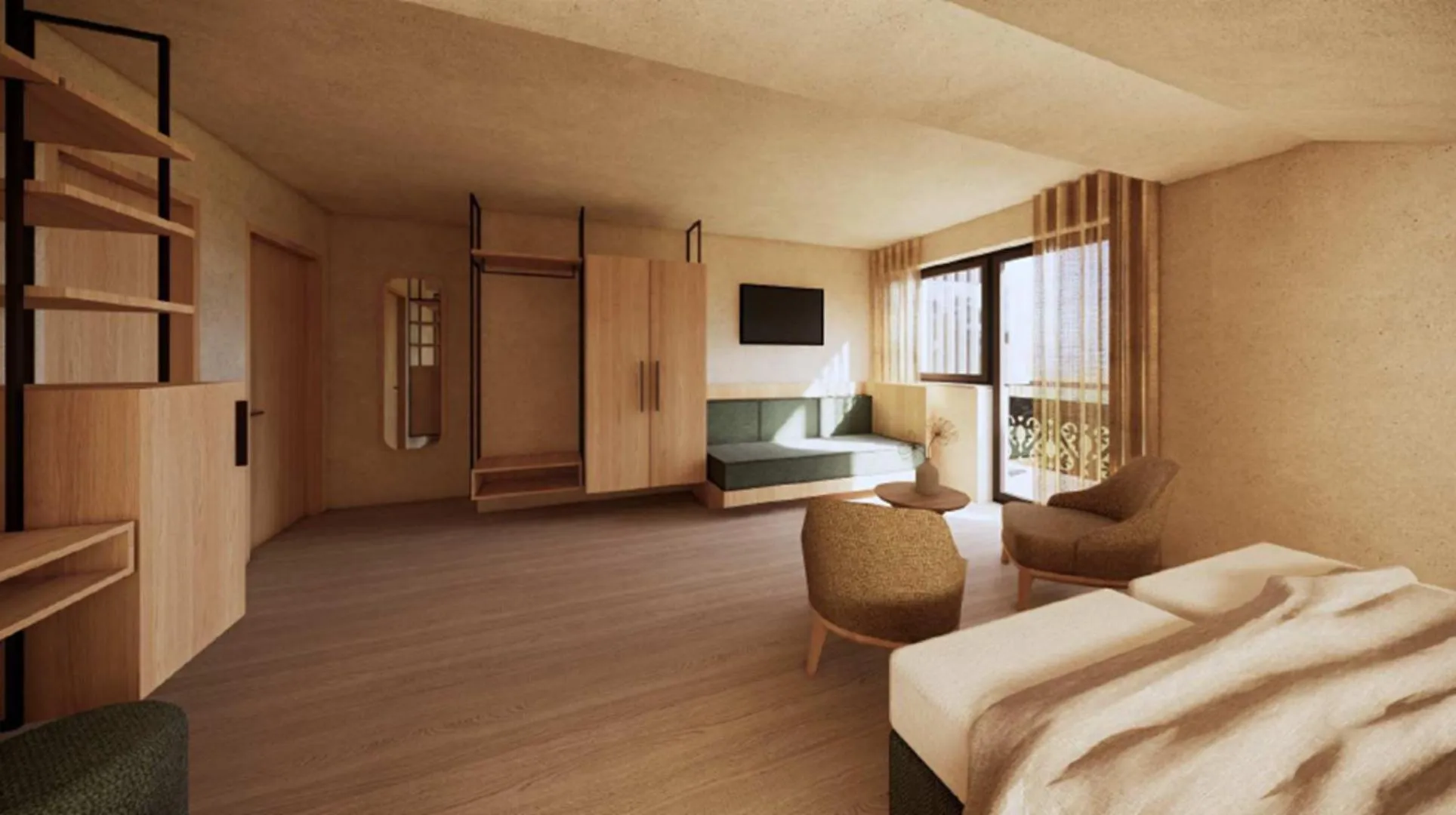 Photo of the whole room, Bed in Hotel Krondlhof