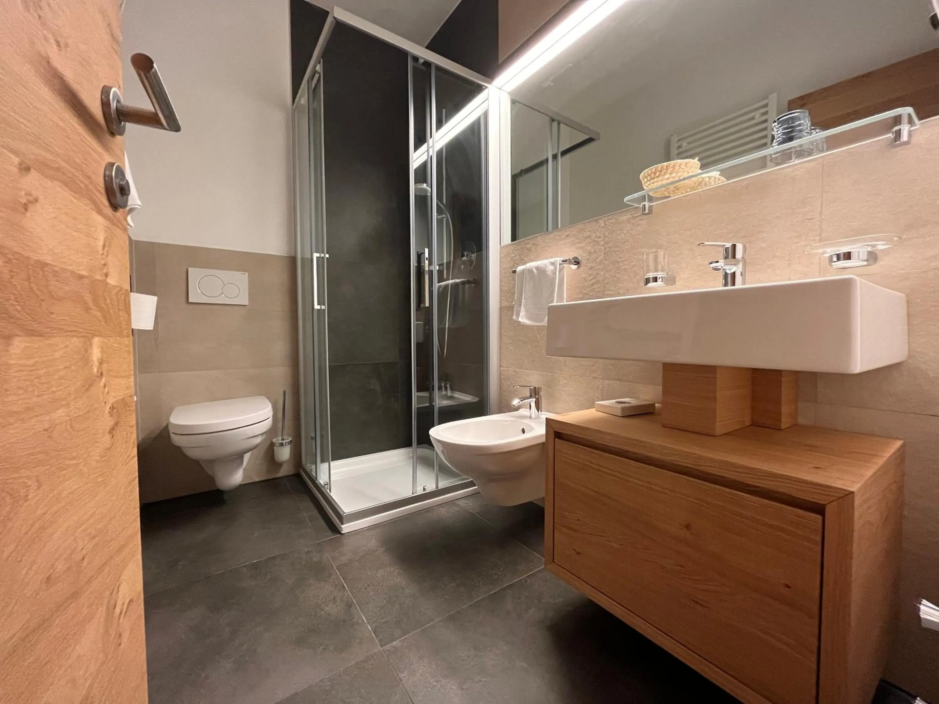 Bathroom in Hotel Krondlhof