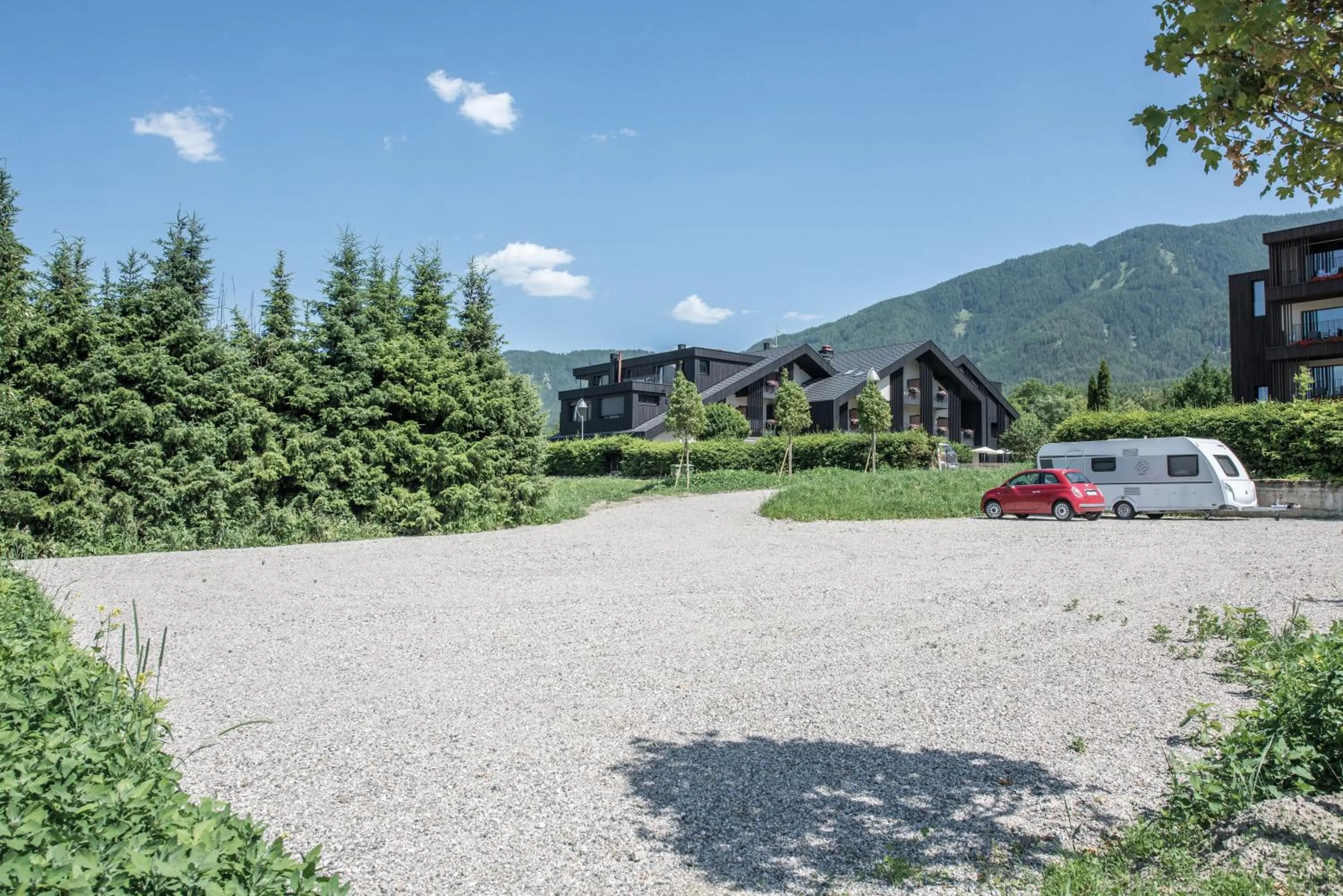 Parking in Hotel Krondlhof