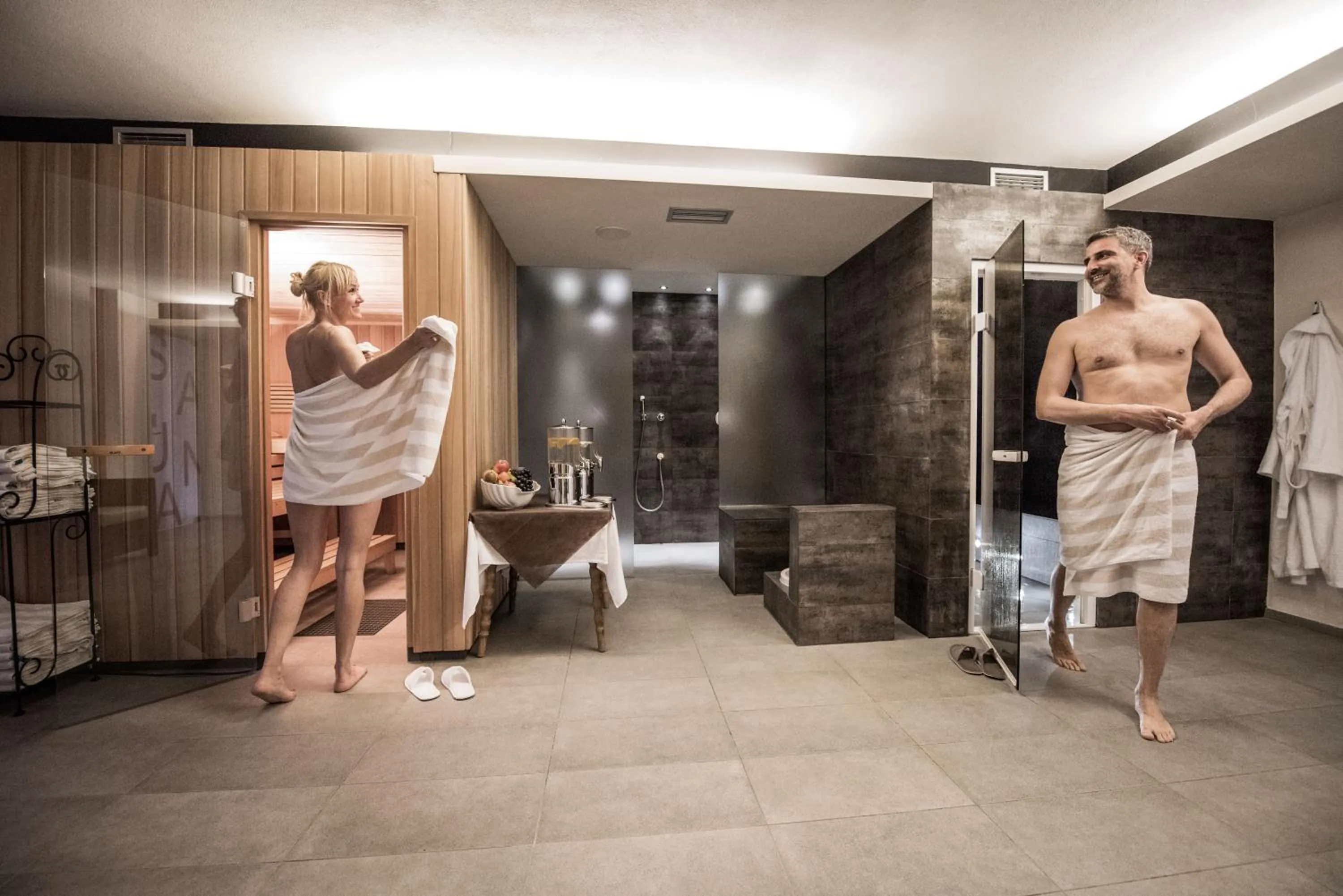 Sauna in Hotel Krondlhof